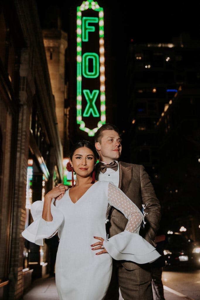 Featured photo from Andrea & Aaron's Casablanca-Meets-Egyptian Wedding