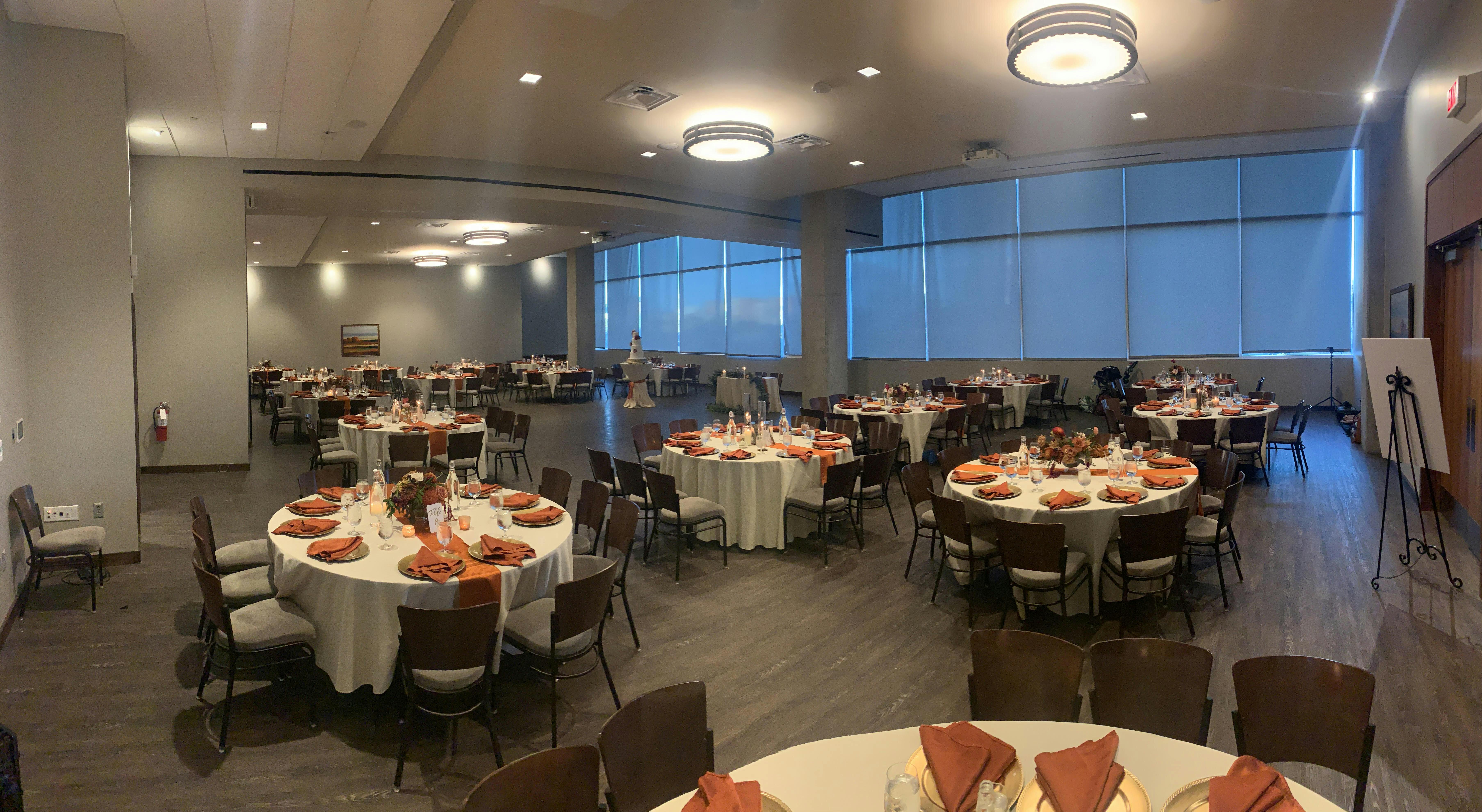 Full Ballroom Pinstripes Houston PartySlate