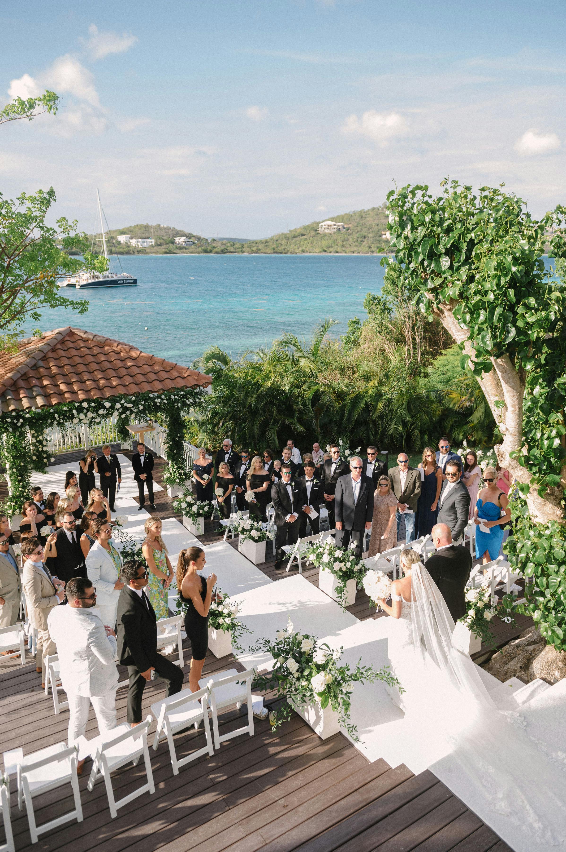 The Ocean Pavilion, an event space at The Ritz-Carlton, St. Thomas