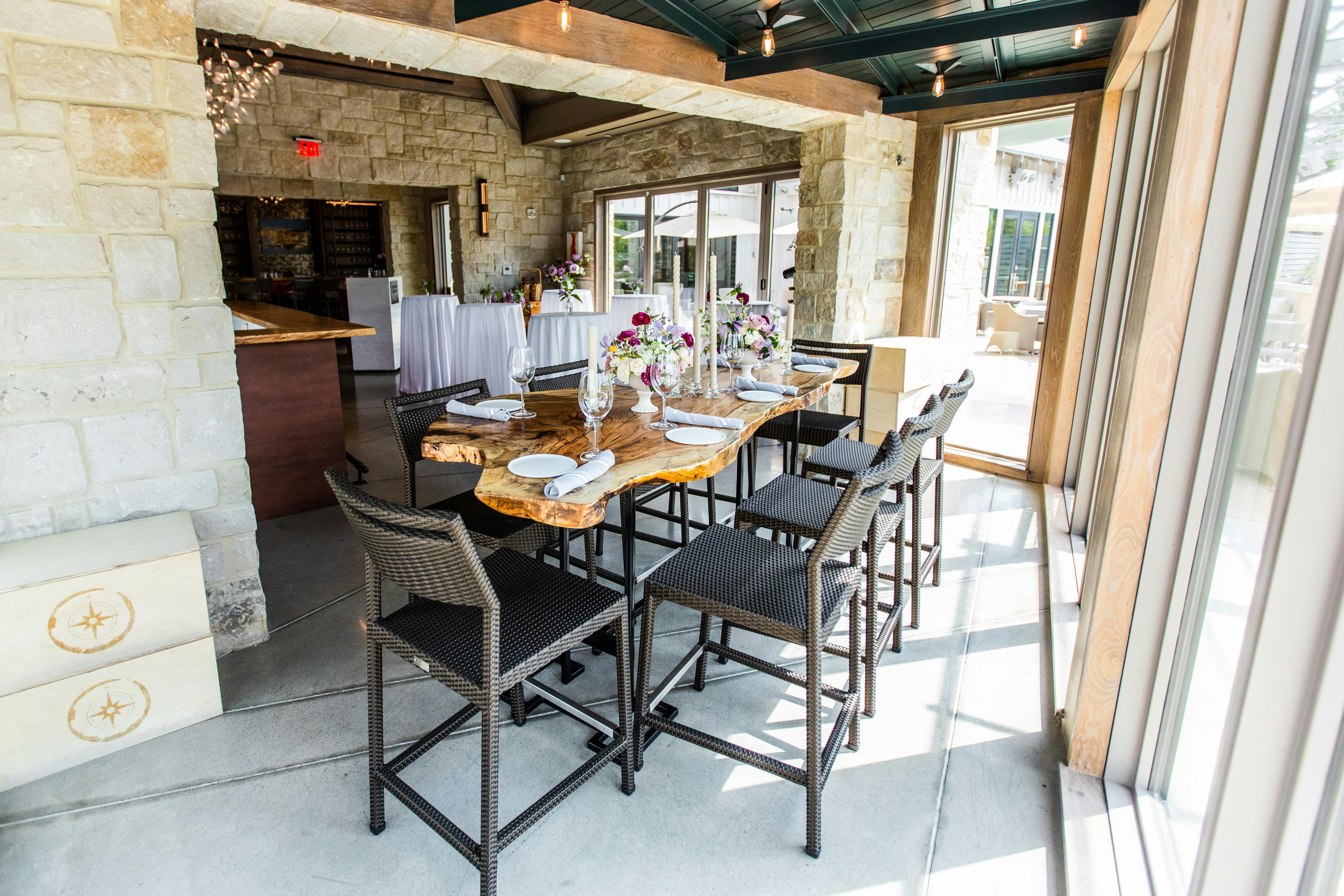 Tasting Room & Conservatory Mutiny Wine Room PartySlate