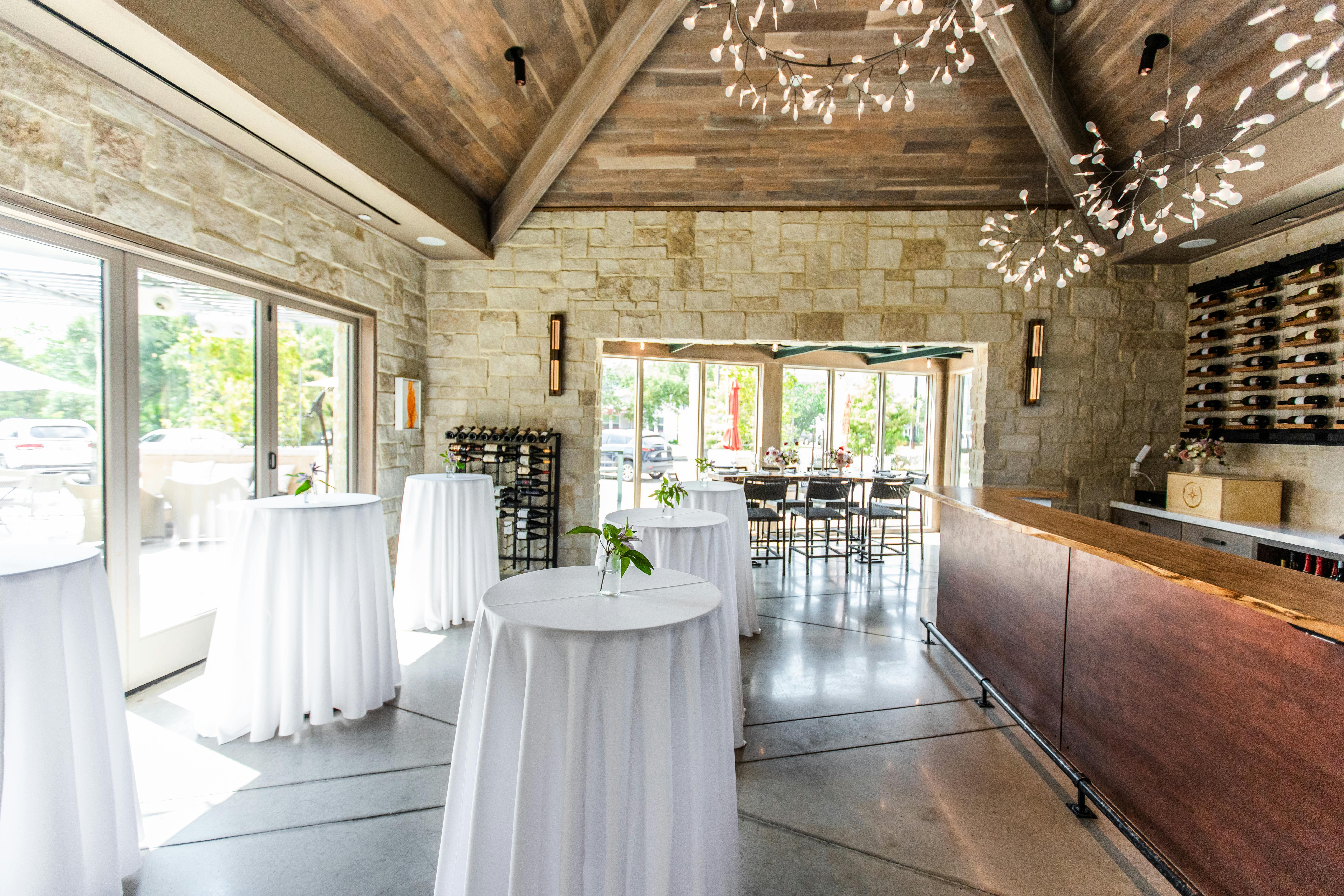 Tasting Room & Conservatory Mutiny Wine Room PartySlate