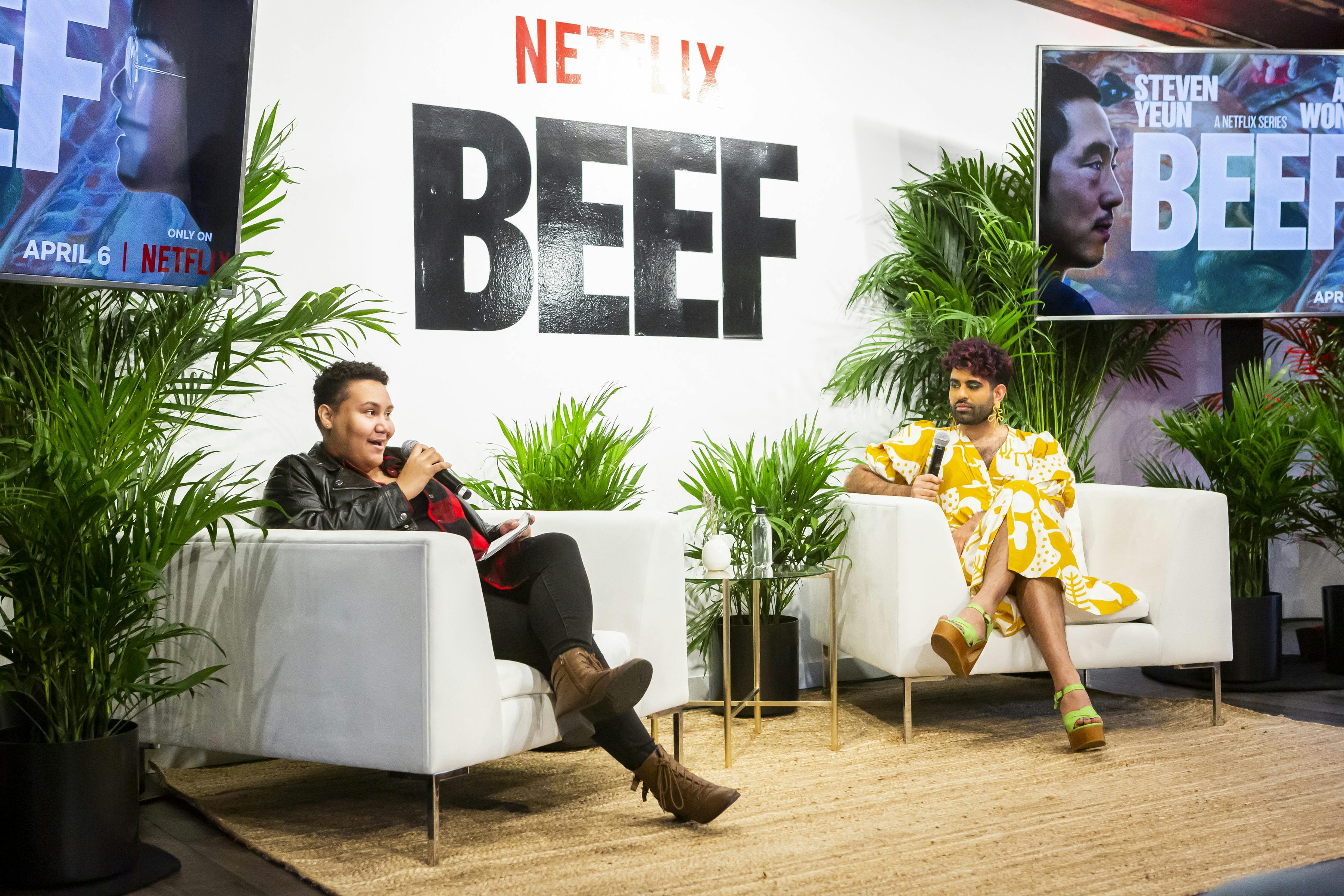 Netflix's BEEF Celebration Pop-Up Installation