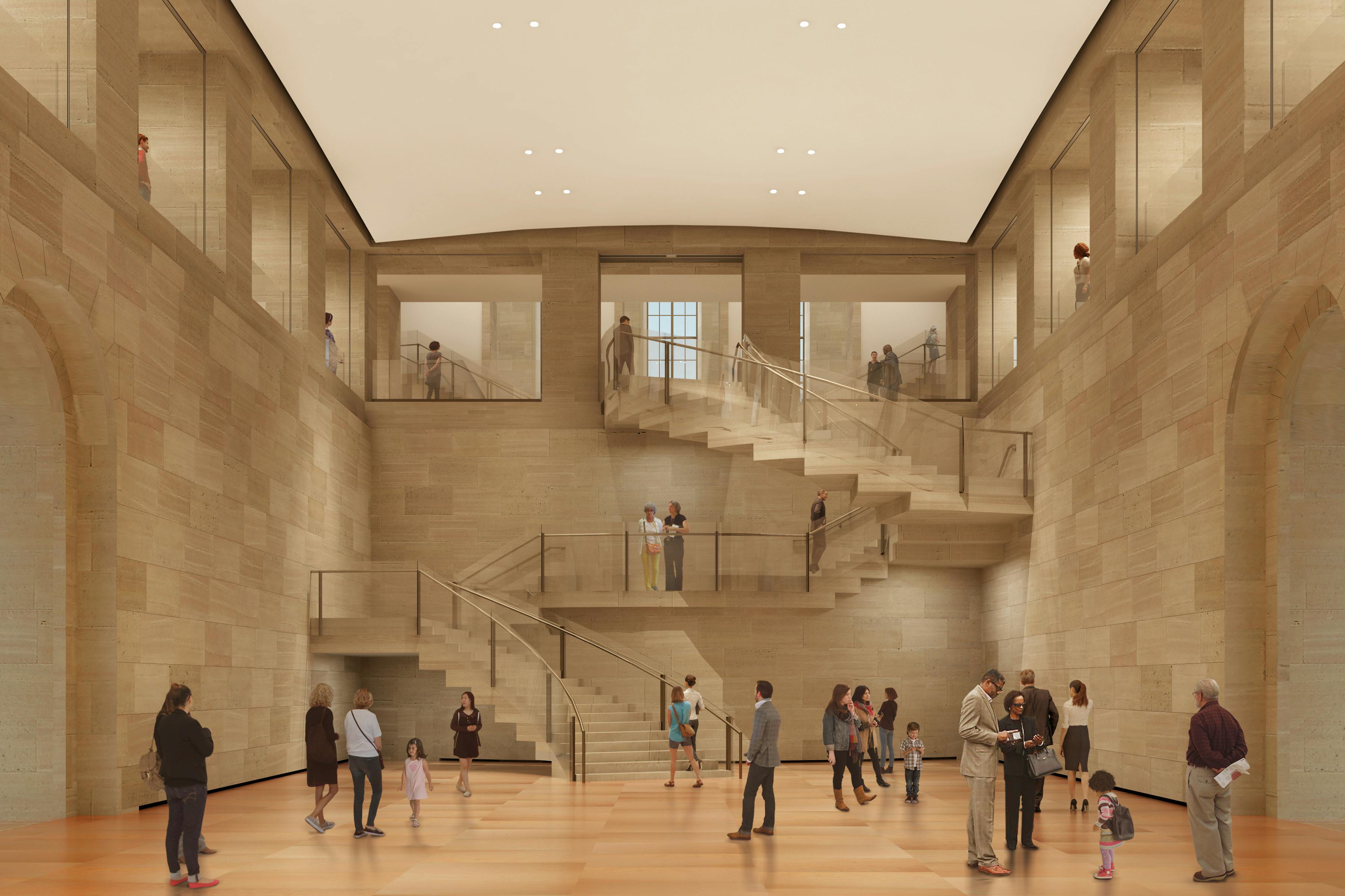 Williams Forum & Vaulted Walkways, an event space at Philadelphia Museum of Art
