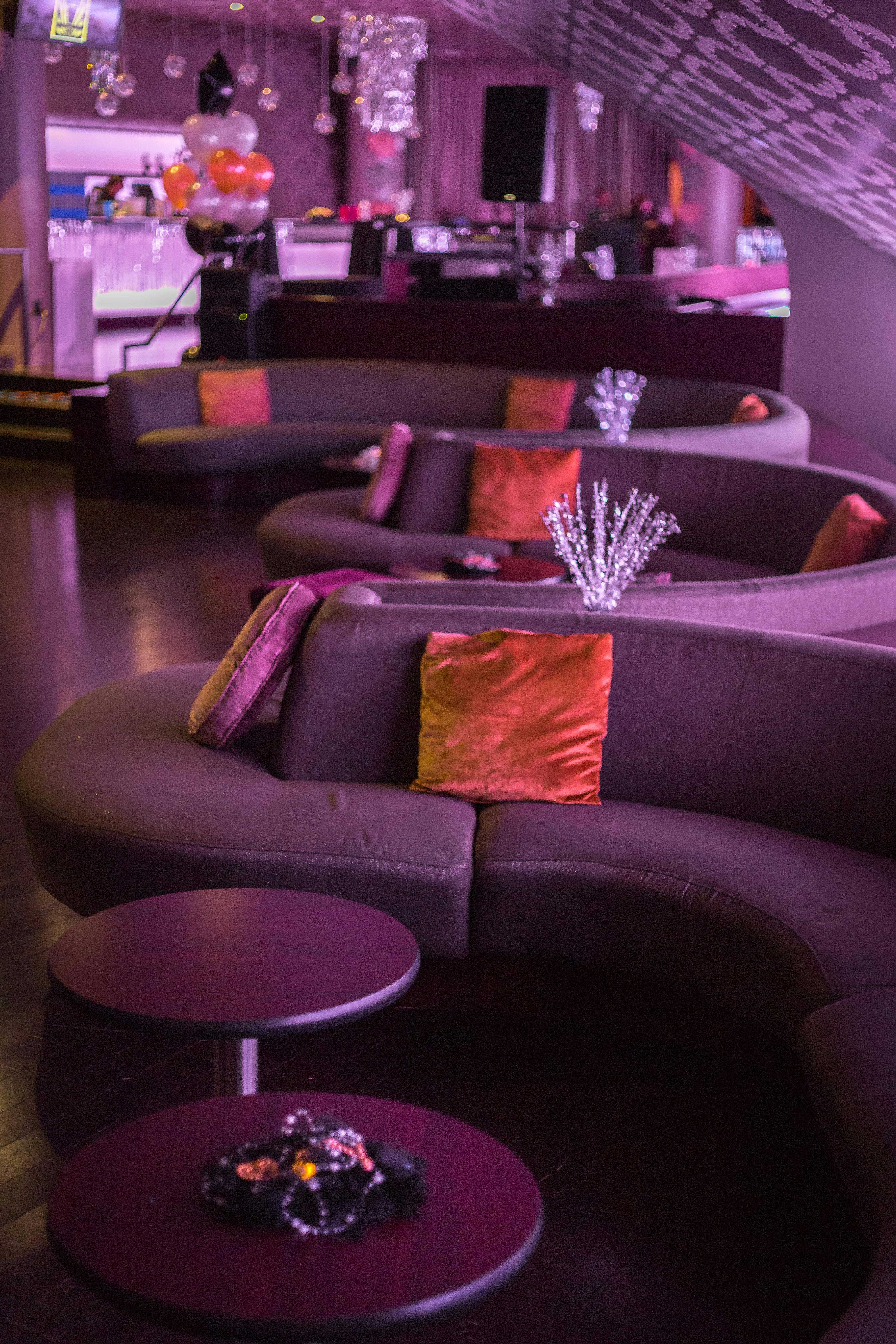 VIP Lounge CBRE Holiday Party The Novo PartySlate