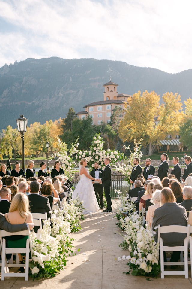 Featured photo from Black Tie Broadmoor Hotel Fall Wedding