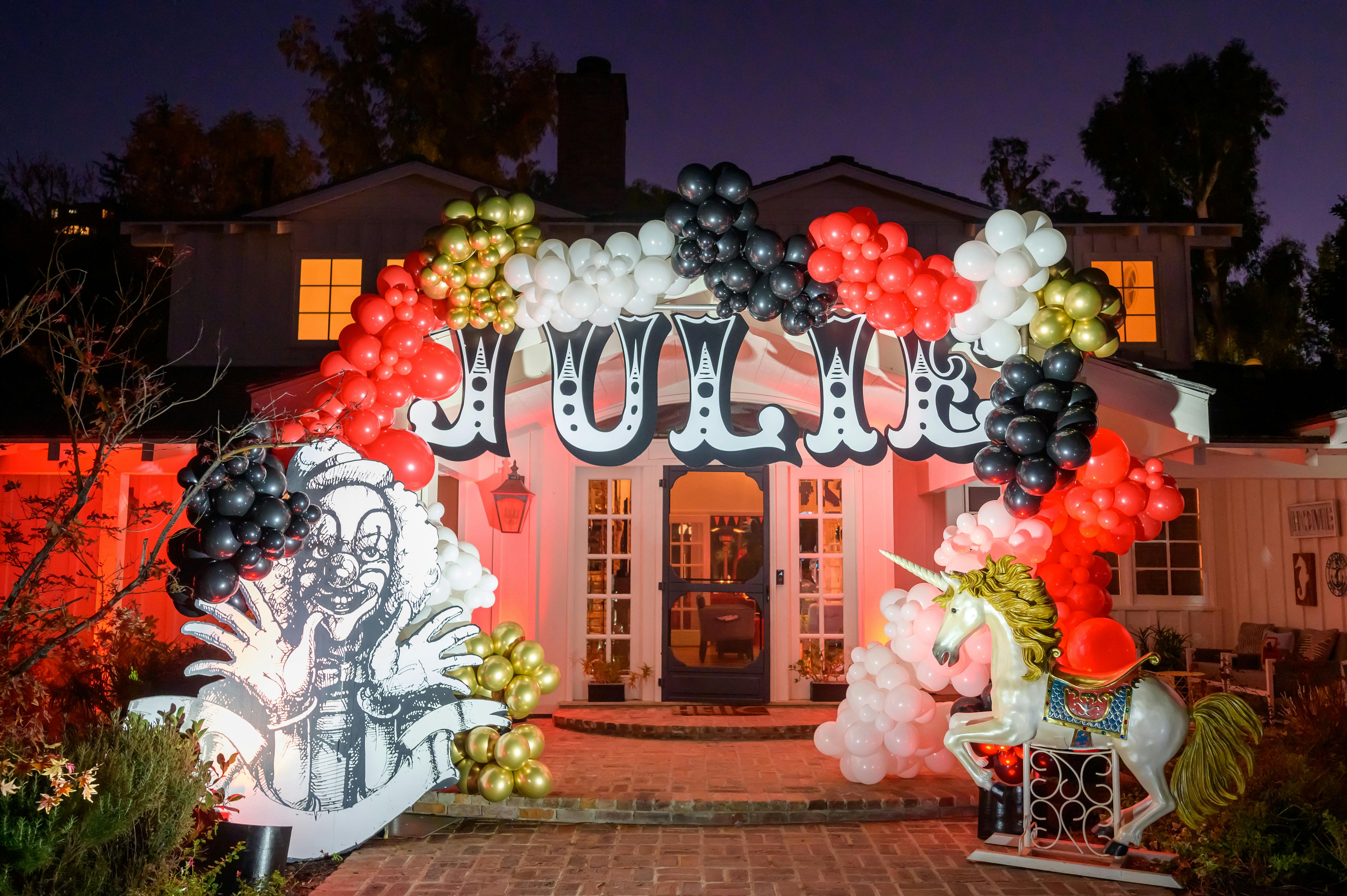 Dark Circus Themed Birthday | Wife of the Party | PartySlate