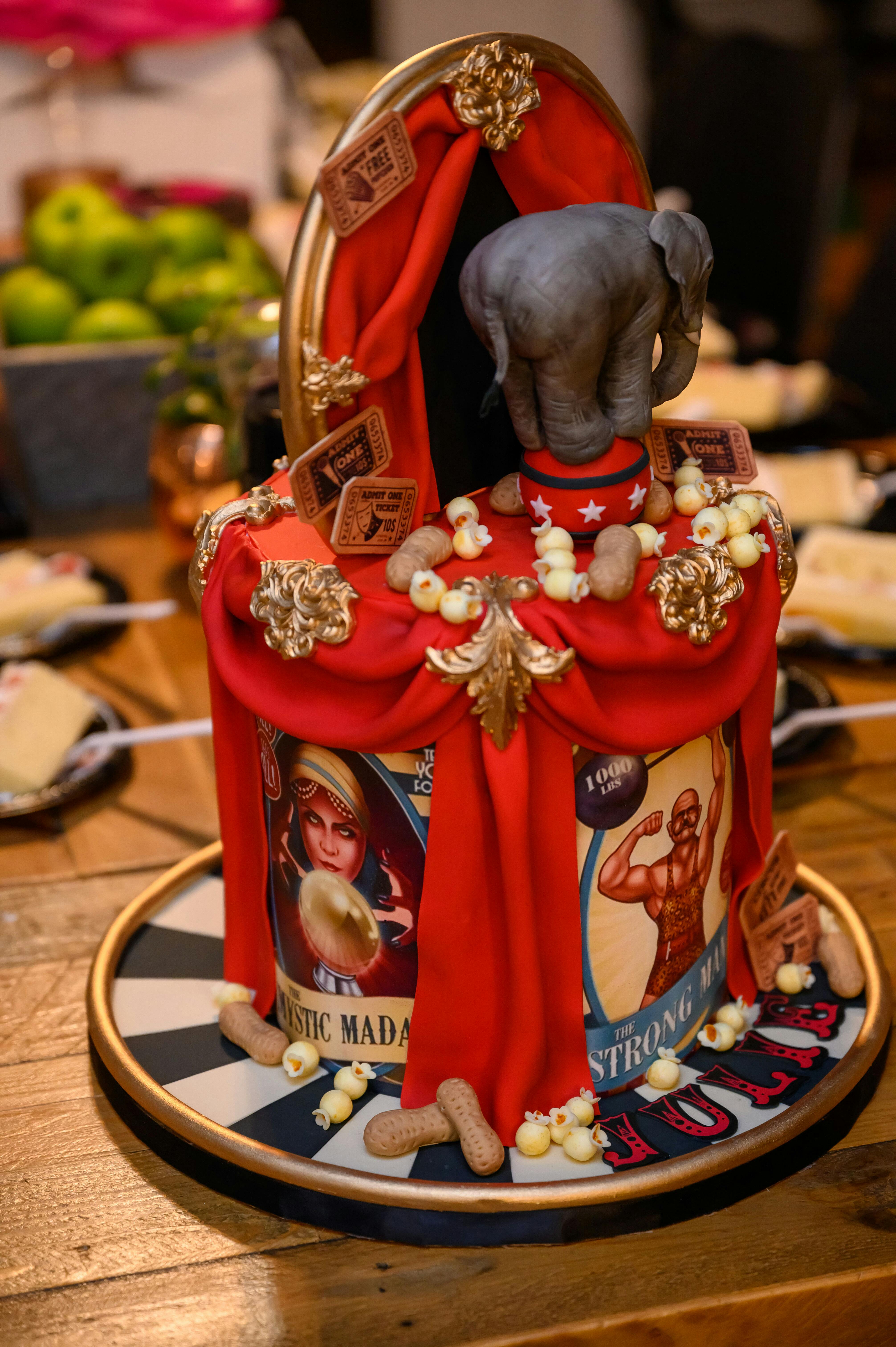 Dark Circus Themed Birthday | Wife of the Party | PartySlate
