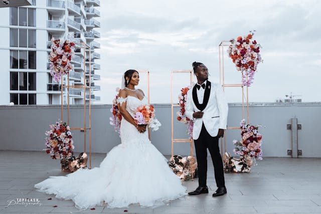Featured photo from Decedent and Romantic Wedding at Penthouse at Riverside Wharf in Miami, Florida