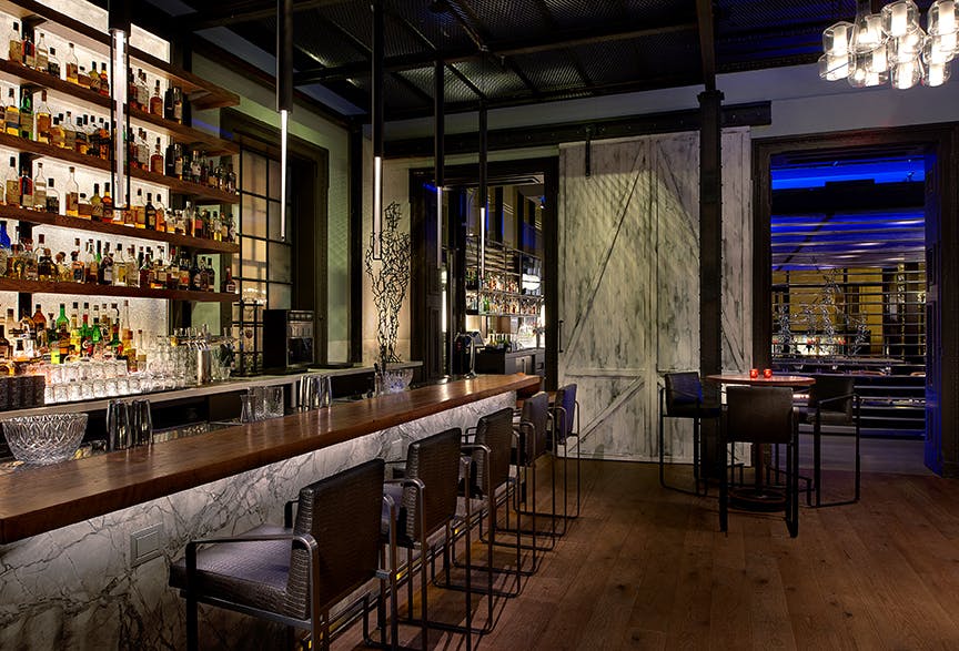 The Footed Bar, Restaurant event space at DIRTY HABIT DC