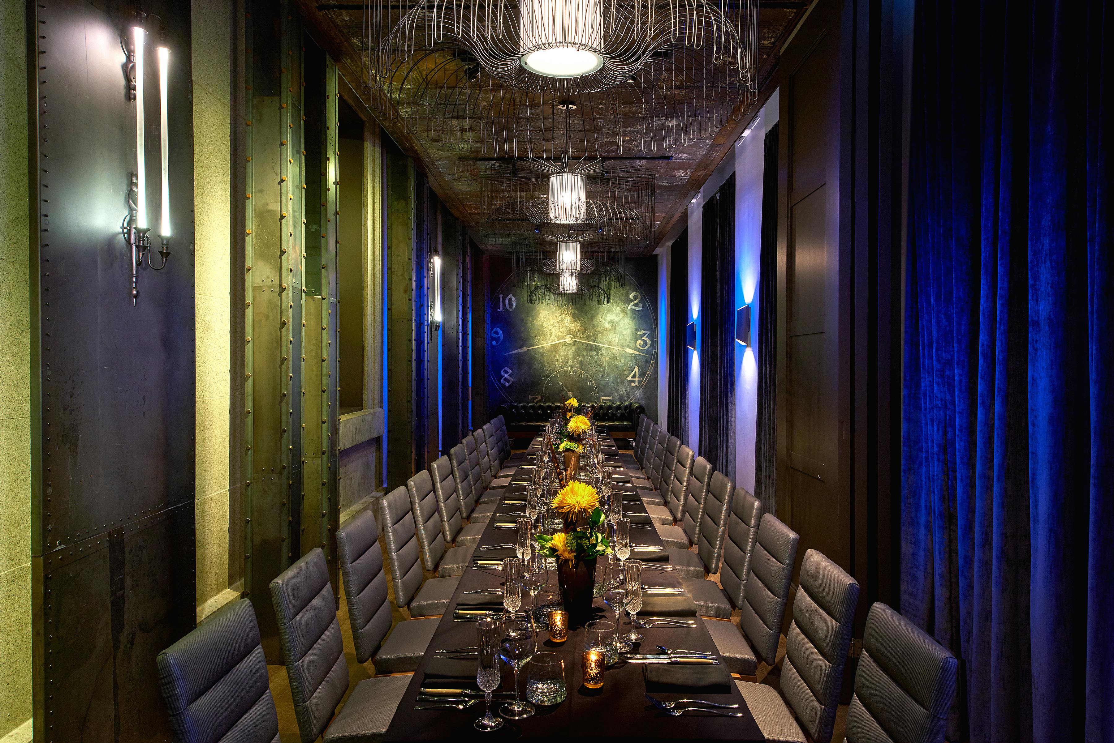 The Clock Room, Restaurant event space at DIRTY HABIT DC