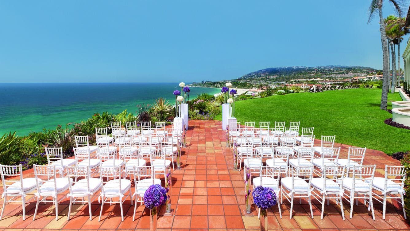 The Monarch Bay Sunset Terrace, Outdoor event space at The Ritz-Carlton, Laguna Niguel