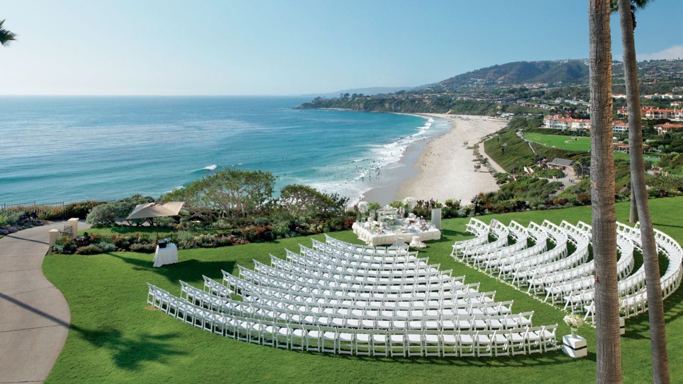 The Bluff, Outdoor event space at The Ritz-Carlton, Laguna Niguel