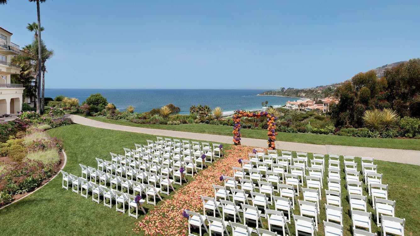The Pacific Promenade Lawn, Outdoor event space at The Ritz-Carlton, Laguna Niguel
