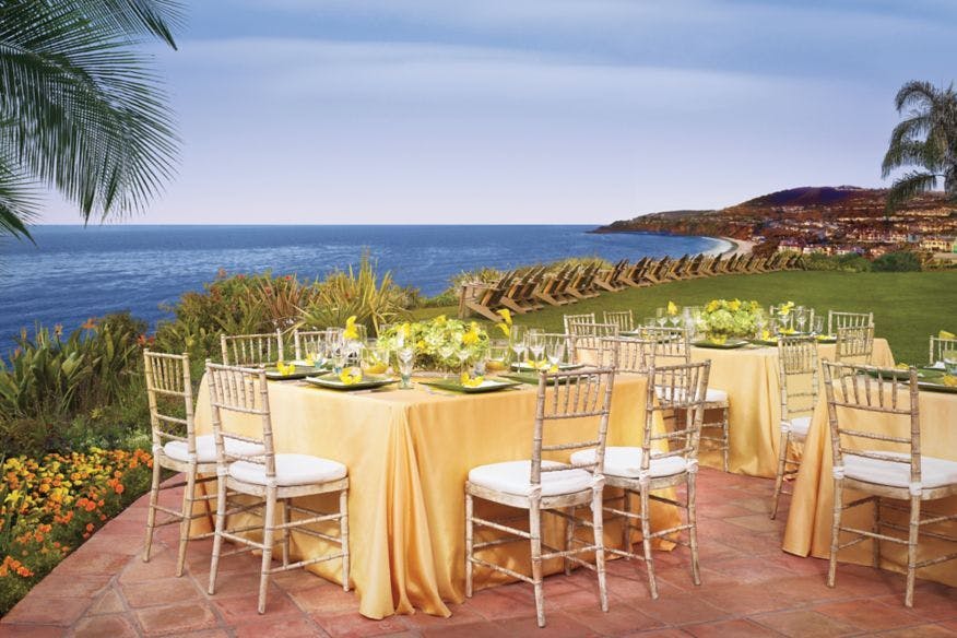 Monarch Bay Sunset Terrace, Outdoor event space at The Ritz-Carlton, Laguna Niguel