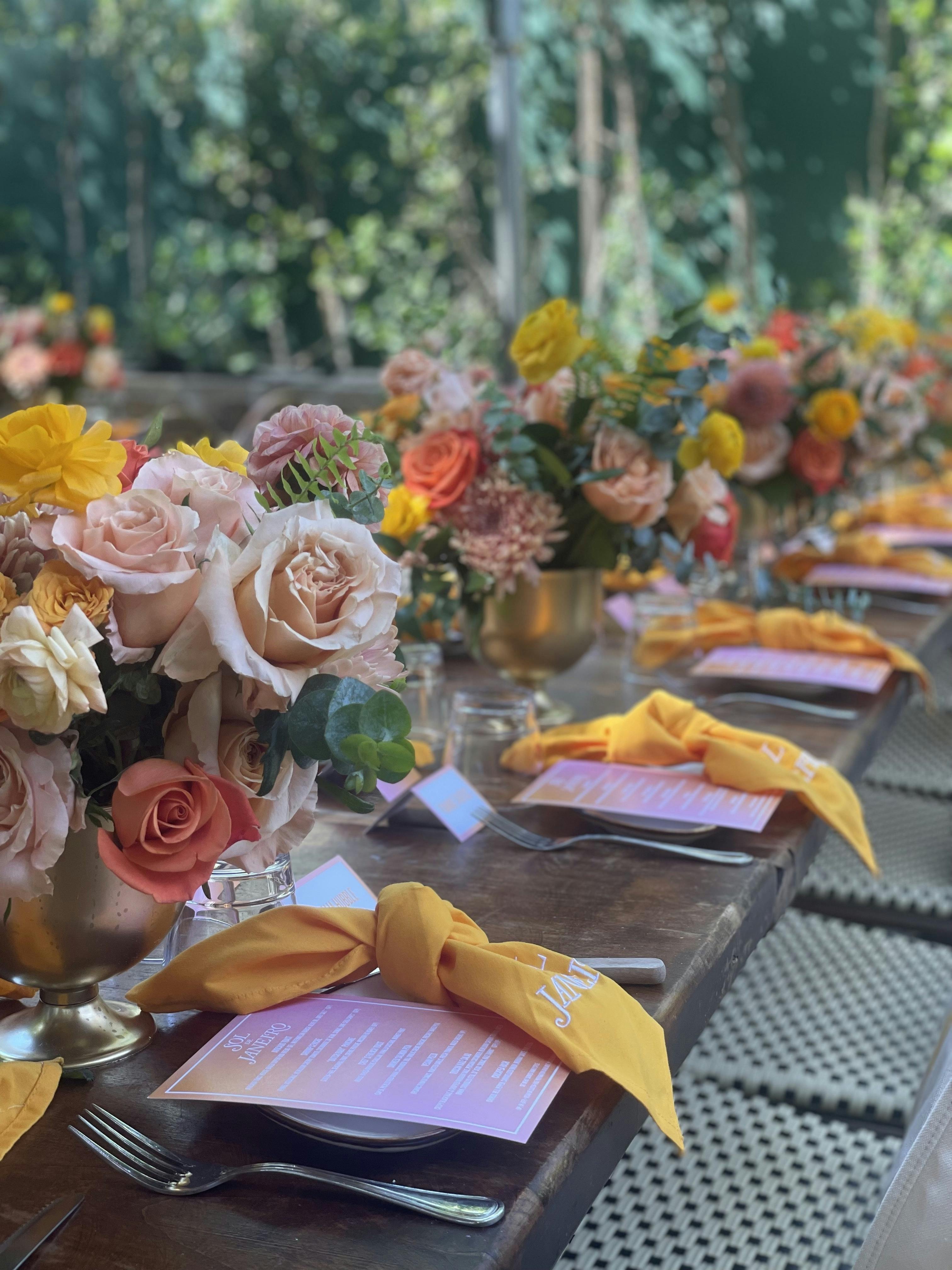 Corporate Centerpiece Ideas posted by Wife of the Party
