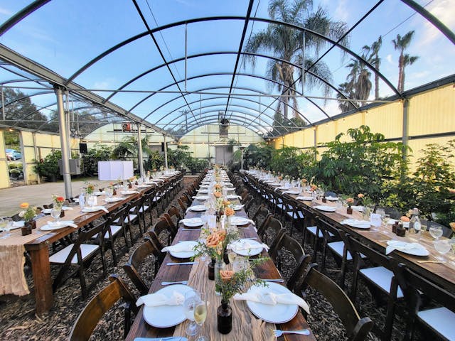 Featured photo from Rustic Elegant Greenhouse Wedding