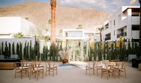 Desert Lawn, an event space at DRIFT Palm Springs