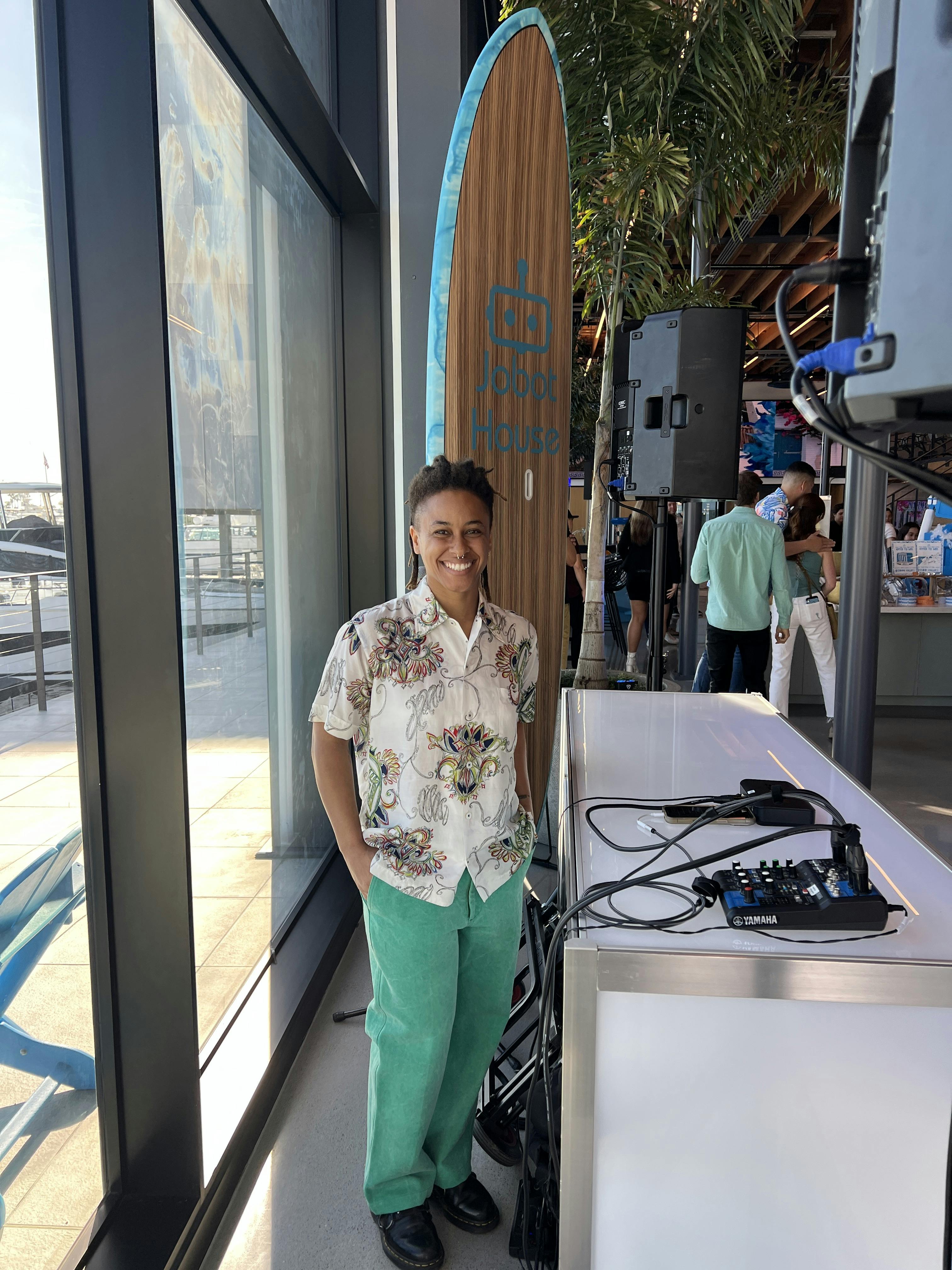 Mamma Mia Theme Dancers for Employee Event at Jobot in Newport Beach