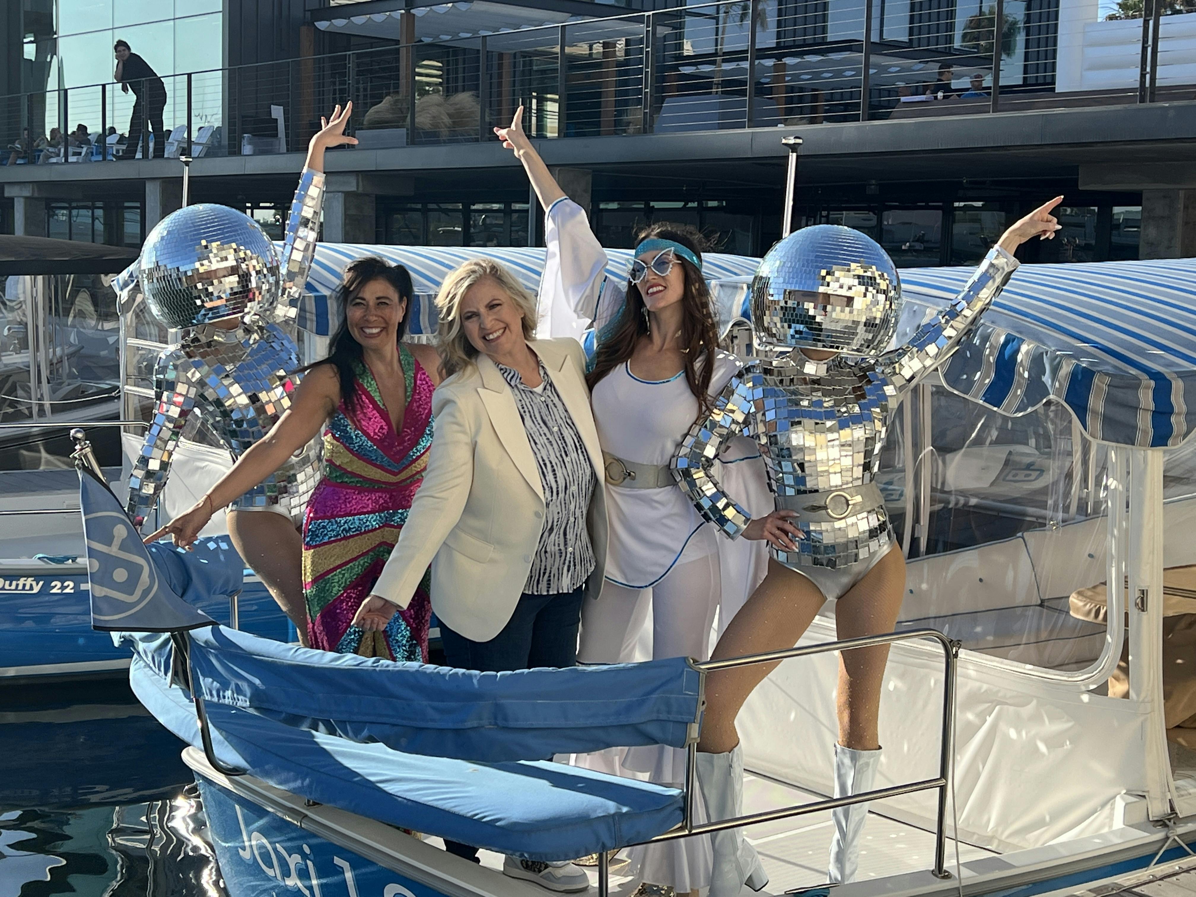 Mamma Mia Theme Dancers for Employee Event at Jobot in Newport Beach