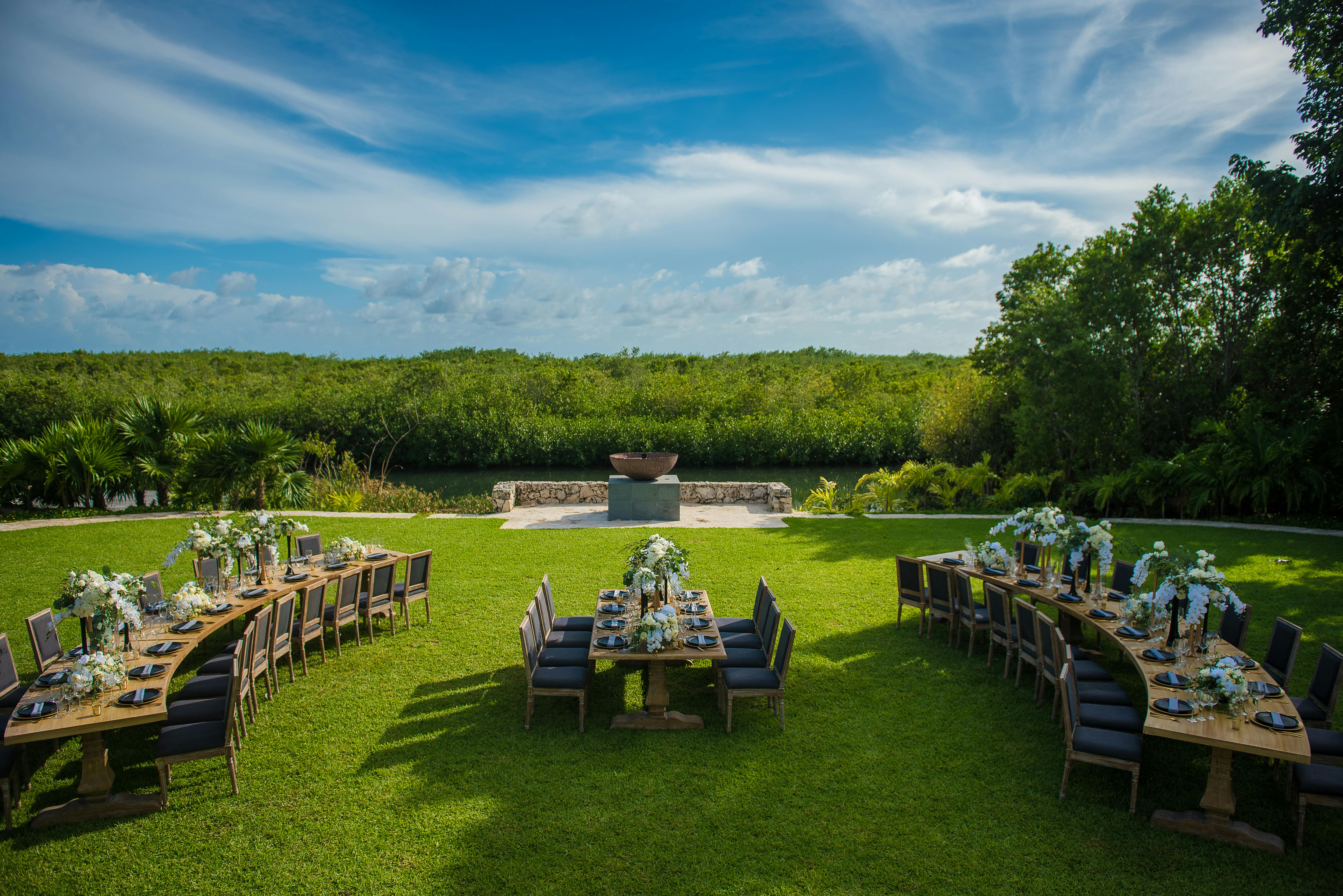 NIZUC Garden, Outdoor event space at NIZUC Resort & Spa