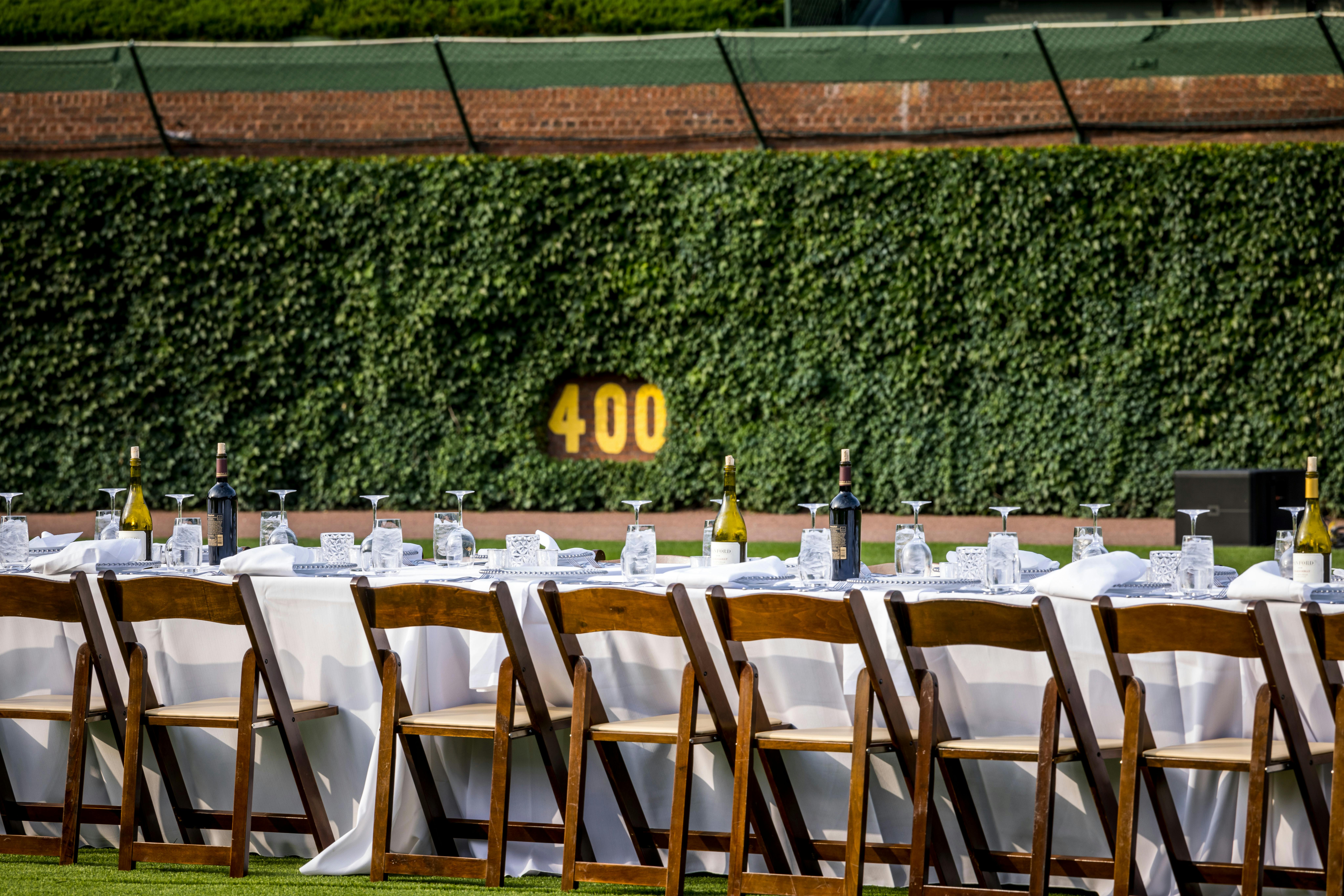 On Field, Event Space at Wrigley Field