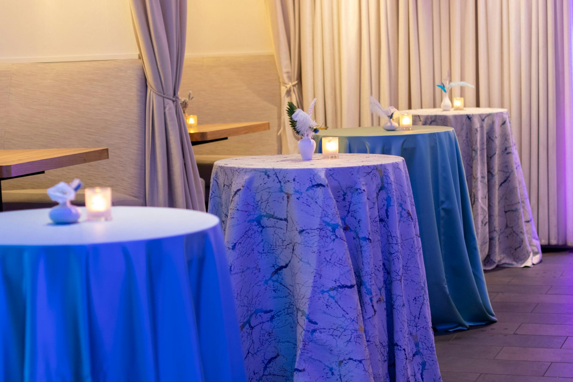 High-Top Bar Area, Restaurant event space at Avli on The Park