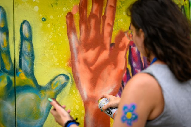 Featured photo from Art and Wine Stroll at a Corporate Campus