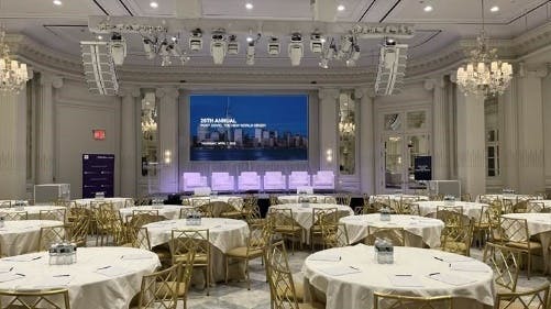 The Grand Ballroom, an event space at The Pierre, A Taj Hotel, New York
