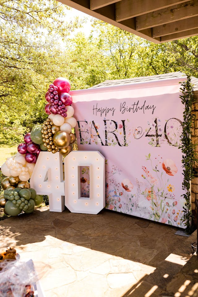 Featured photo from Flawless 40th Birthday Party at a Private Residence in Dallas, Texas.