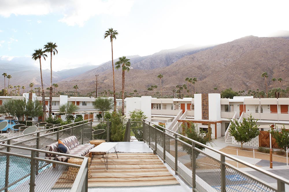 The Stargazing Deck, Outdoor event space at Ace Hotel Palm Springs