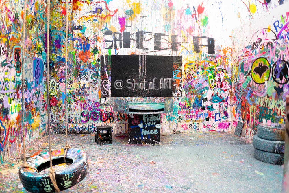 Shooting & Spinning Art Room 2, Event Space at Shot of Art LA