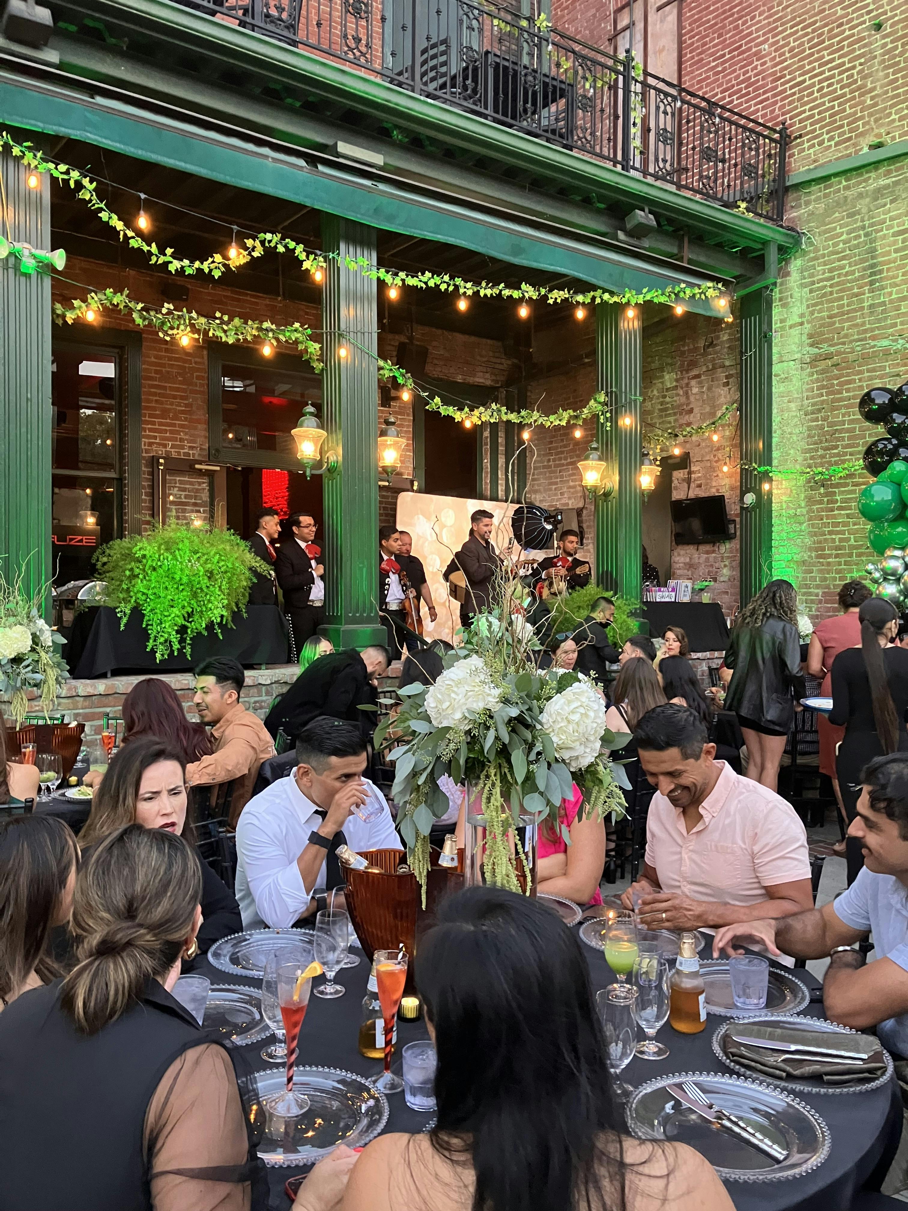 FUZE, Outdoor event space at Fuze