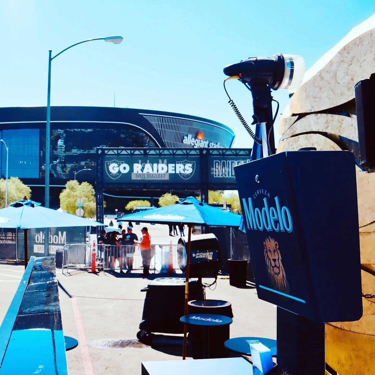 Modelo Tailgate x Las Vegas Raiders ShutterBox Photo Entertainment