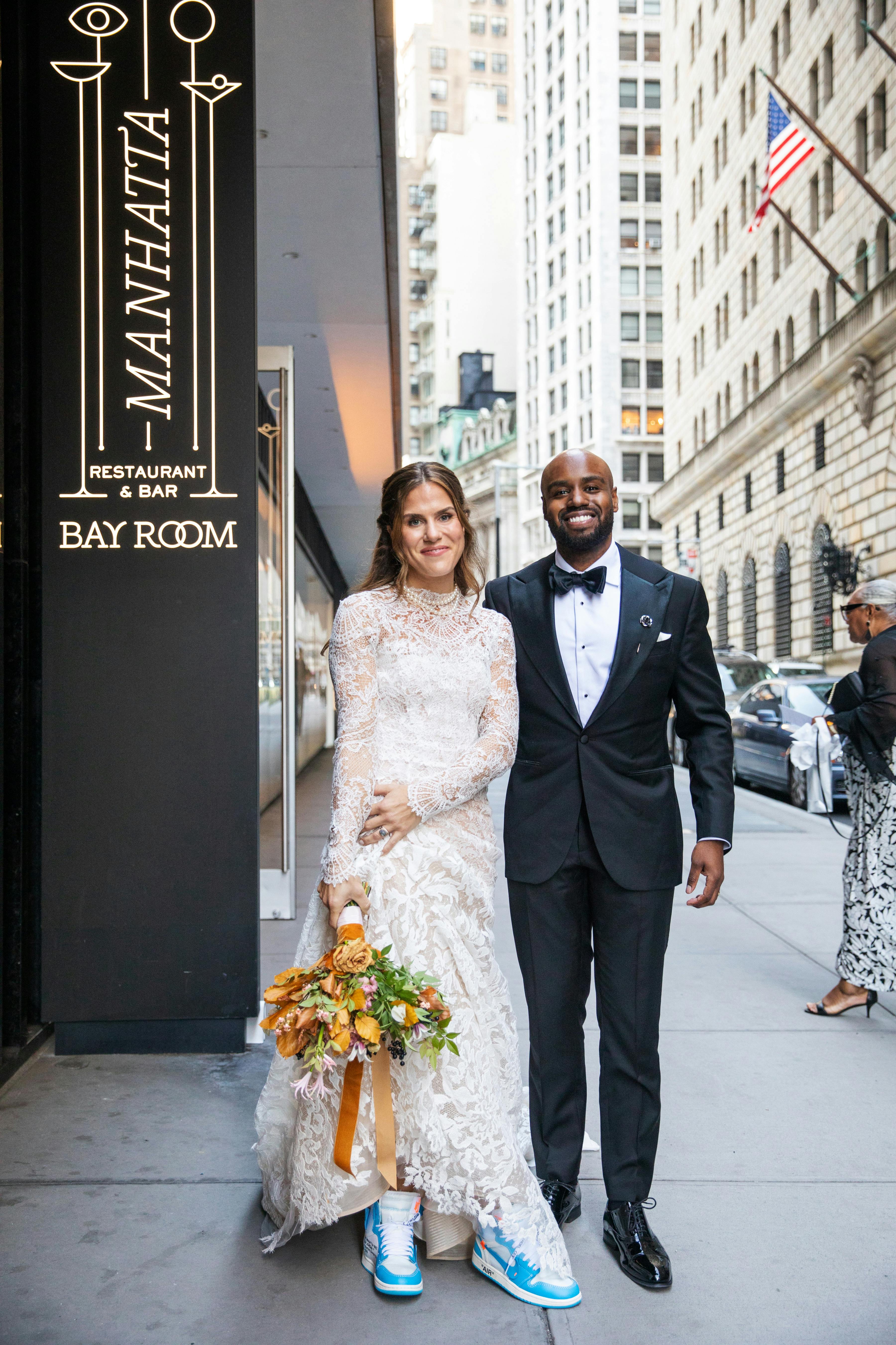 Featured photo from Glam Modern Wedding at Manhatta Restaurant with Stunning Views