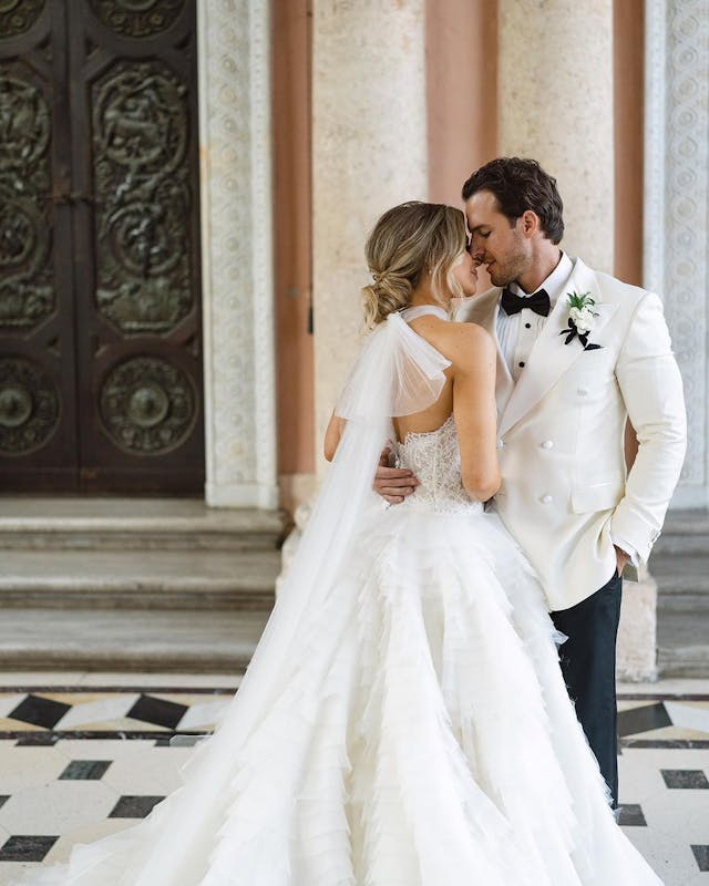Featured photo from See the Delicate, Ethereal Wedding that Enchanted a Historic Museum Garden