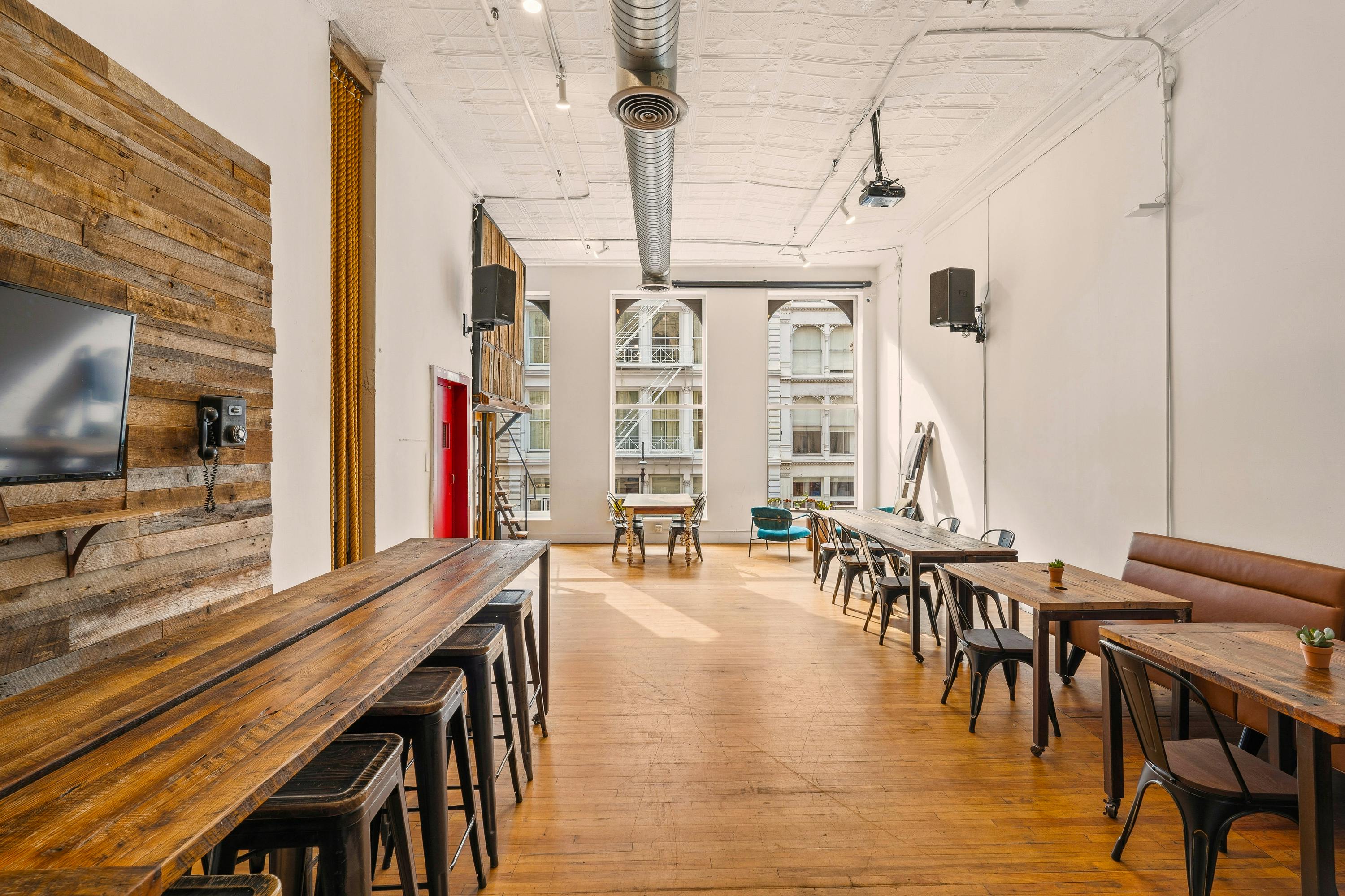 Main Event Venue, an event space at The Farm Soho NYC