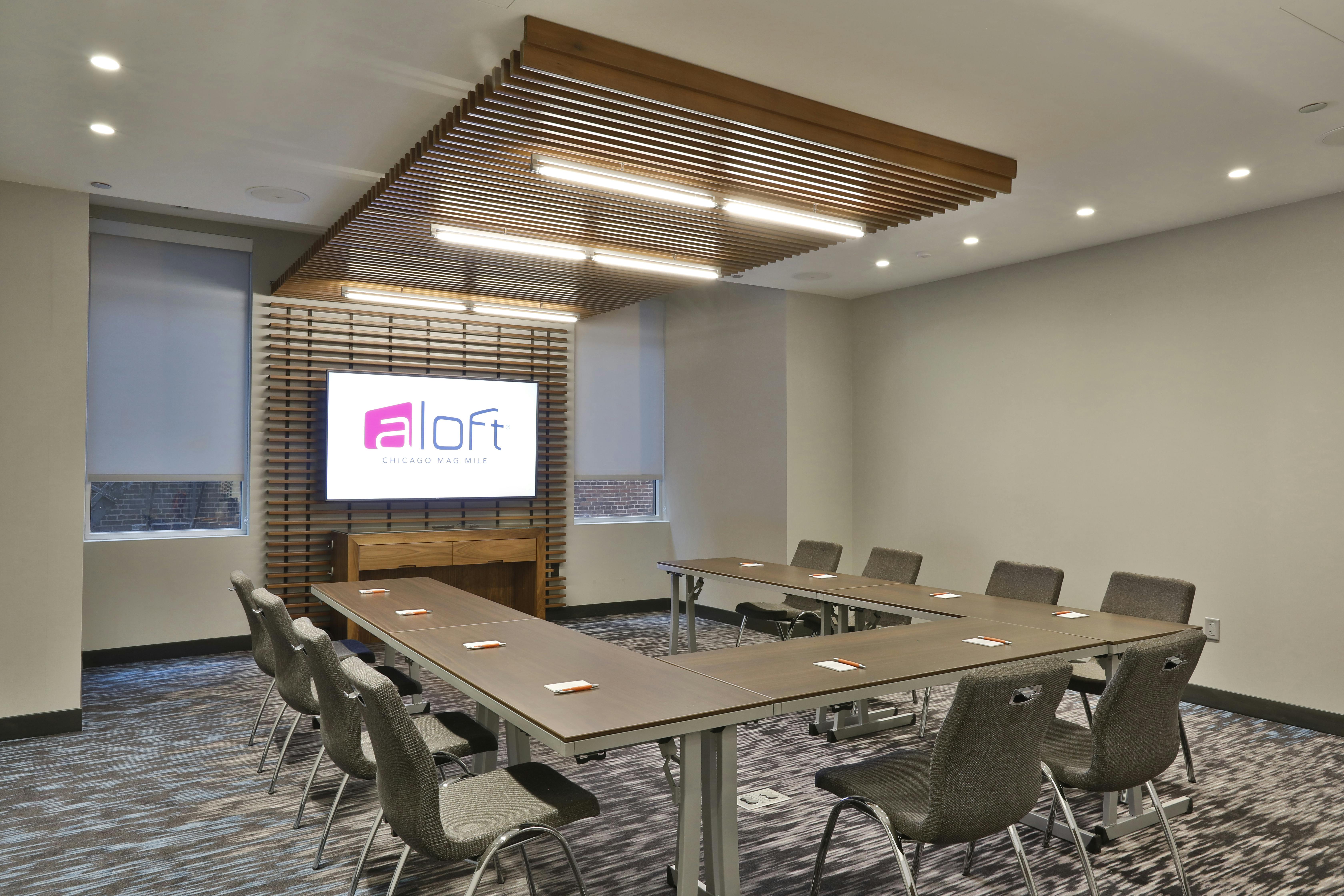 Lichtenstein (Tactic), an event space at Aloft Chicago Mag Mile