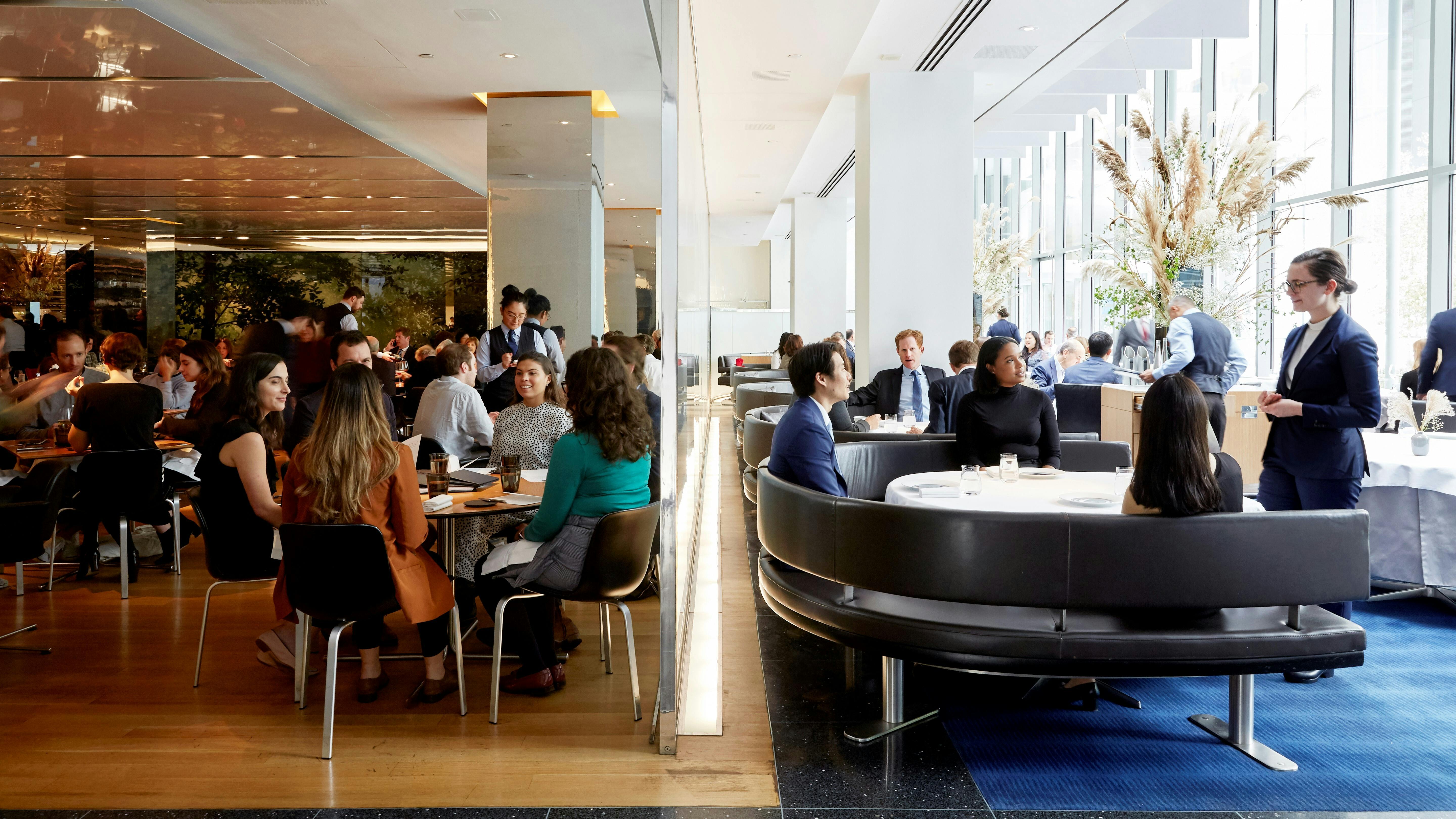 Full Restaurant Buyout, Restaurant event space at The Modern
