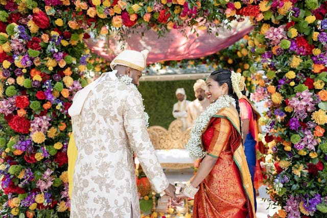 Featured photo from Luxmi & Jenagan’s Newport Wedding