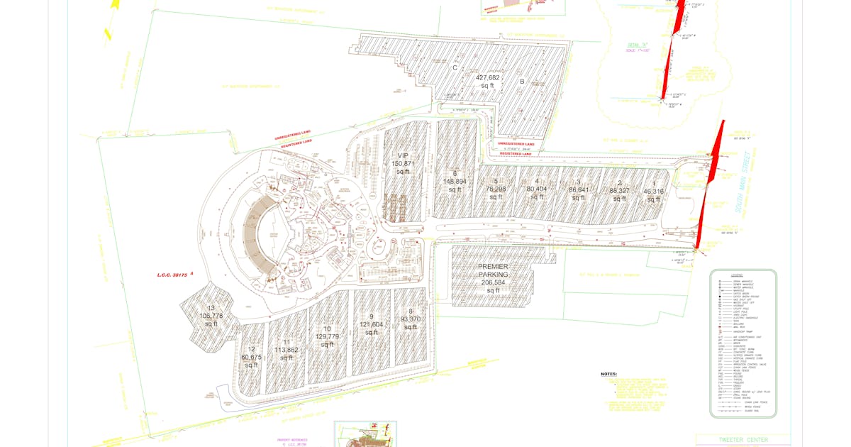 Parking Lots Xfinity Center PartySlate parking-lots-xfinity-center-partyslate