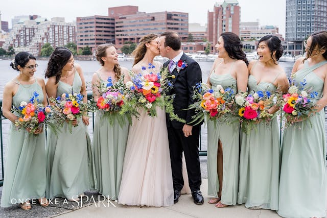 Featured photo from Experience the Vibrant Hues and Charming Details of this Floral-Filled Wedding at the Museum of Science