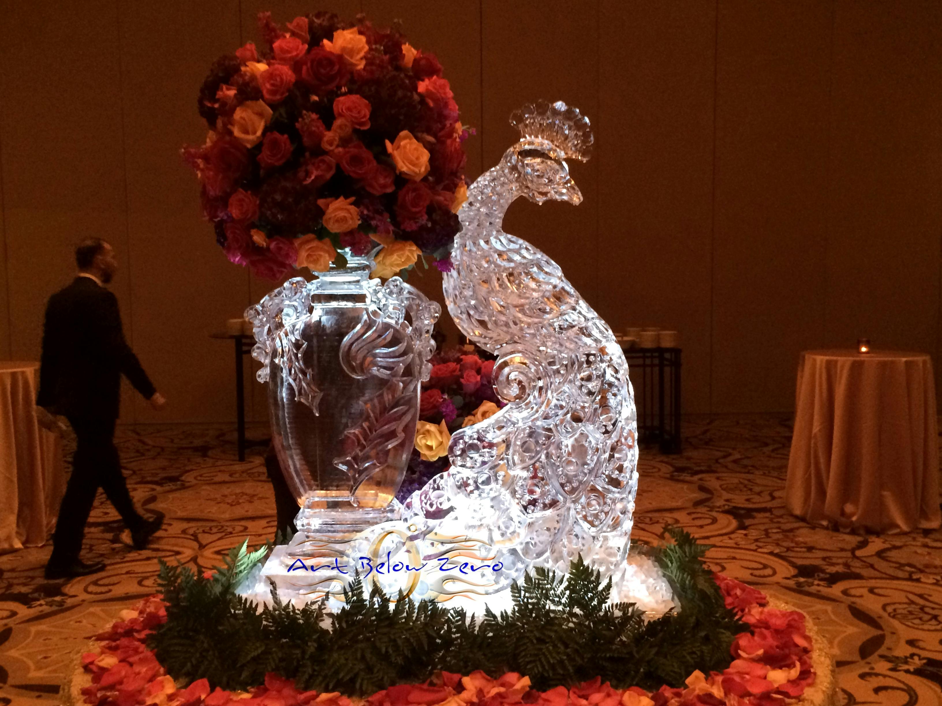 Next-Level Wedding Ice Sculptures That Will Delight Your Guests