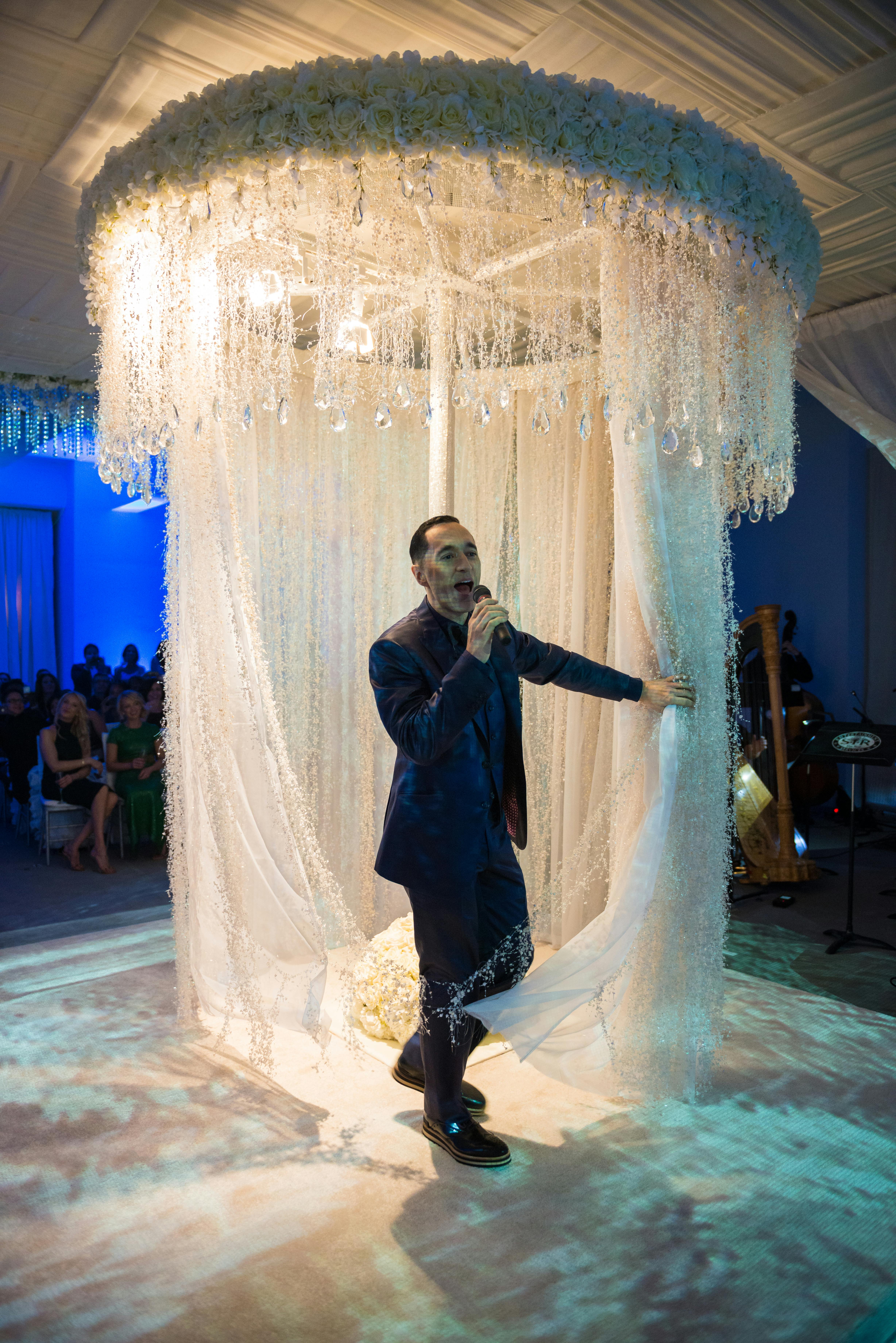 Dazzling Empire State Wedding of Celebrity Planner Preston