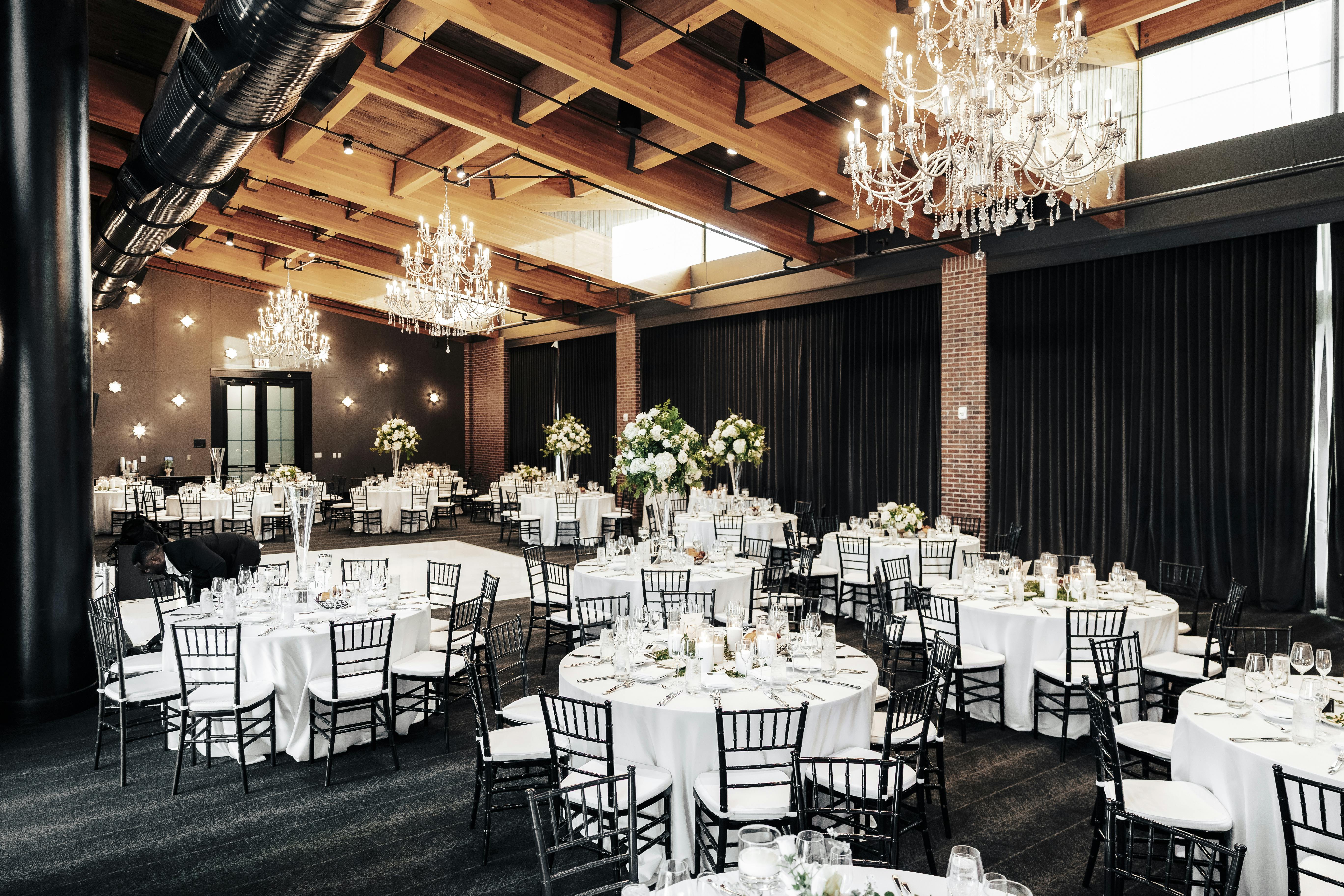Featured photo from A Stylish Black and White Wedding with Industrial-Chic Details at Archer Hotel Tysons