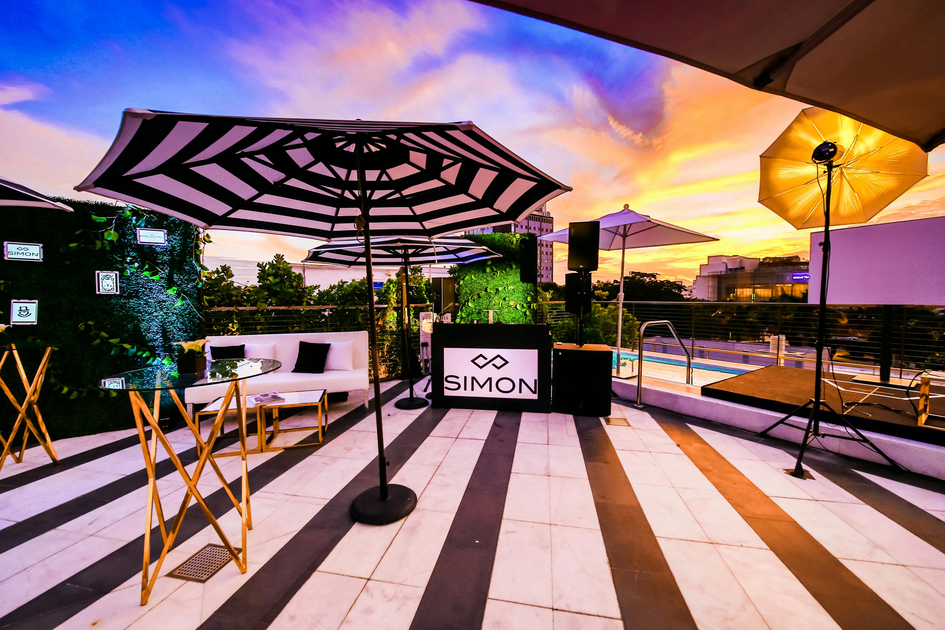 Art Basel Miami Rooftop Party Event Effects PartySlate
