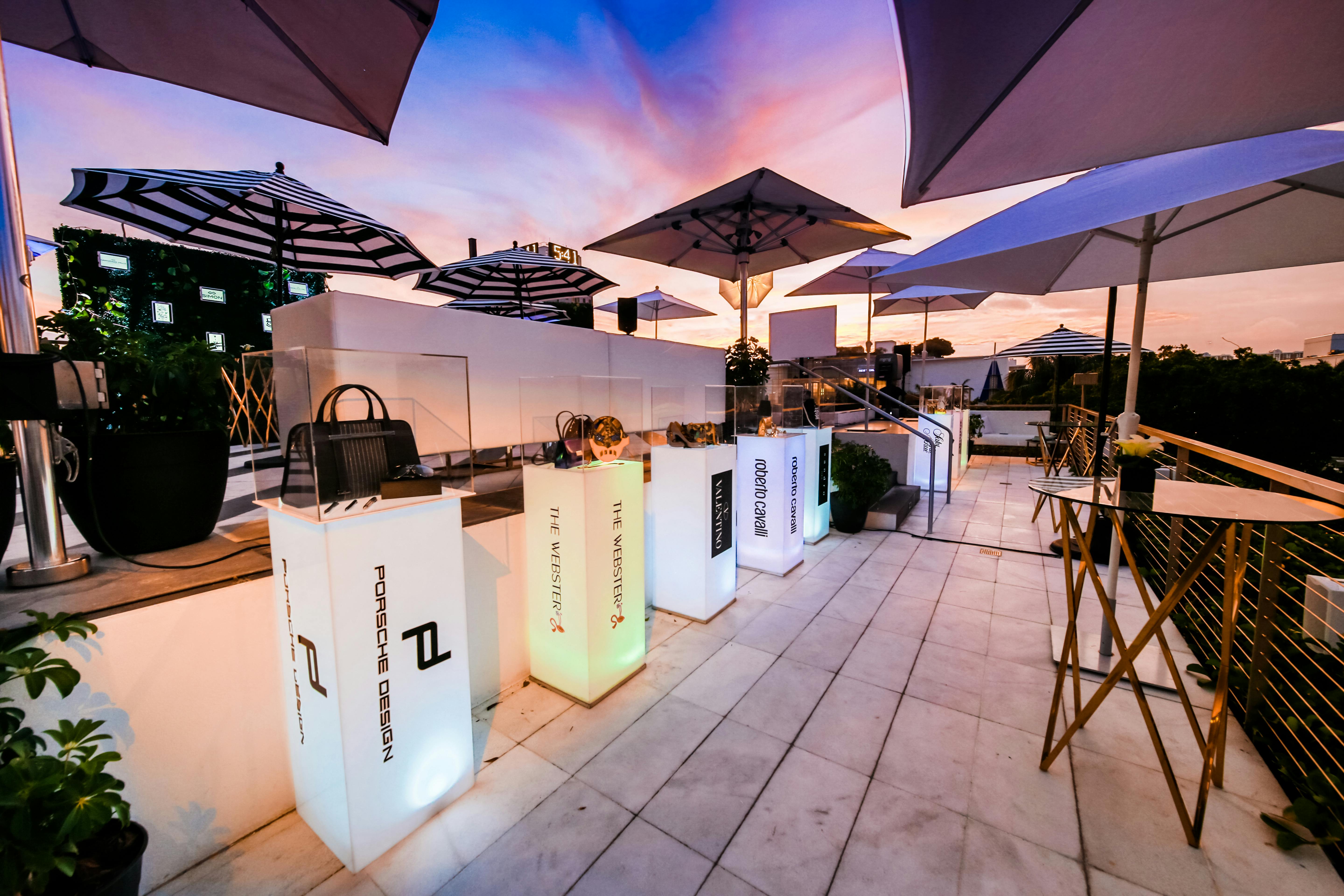 Art Basel Miami Rooftop Party Event Effects PartySlate