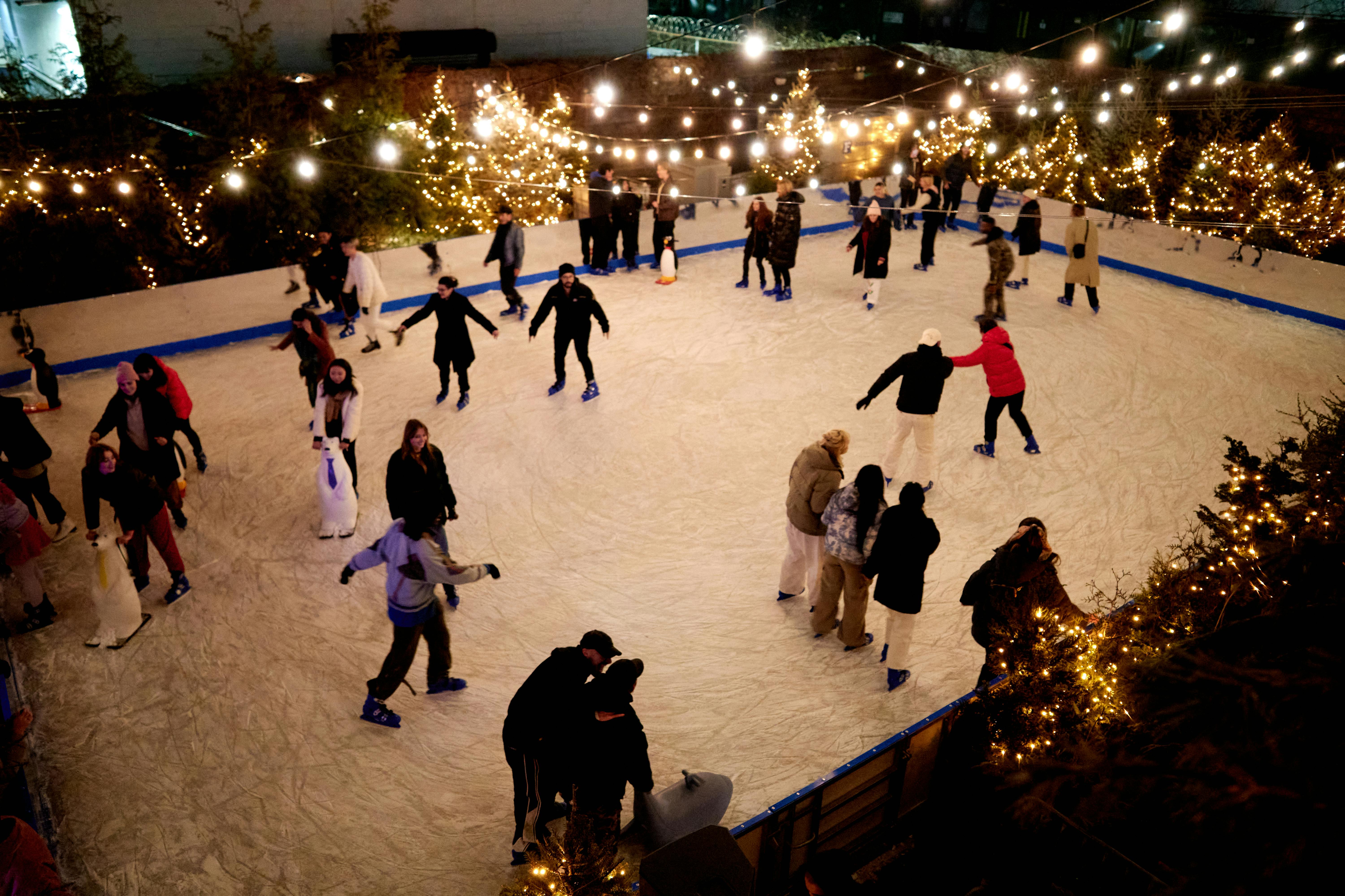 Featured photo from Ice Skating Rink and Swiss Chalet Restaurant Available for Private Events