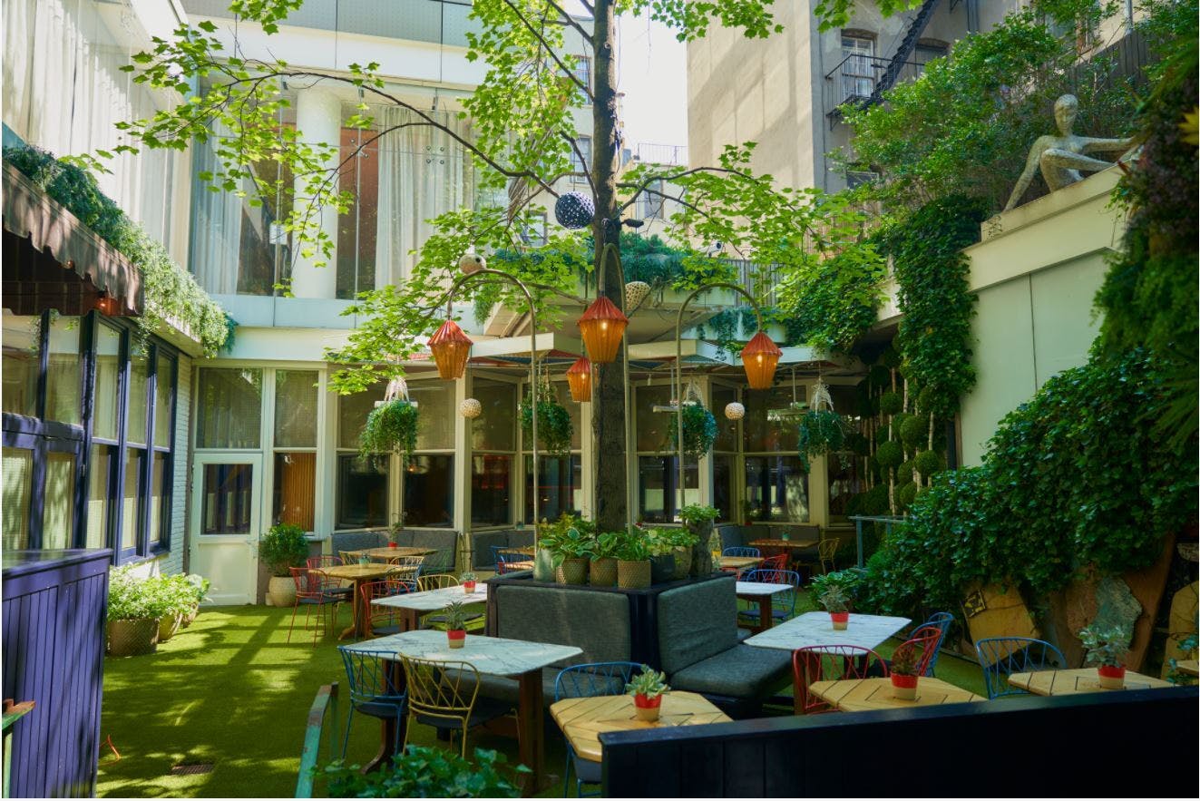 The Garden + Garden Terrace, Outdoor event space at The Standard, East Village