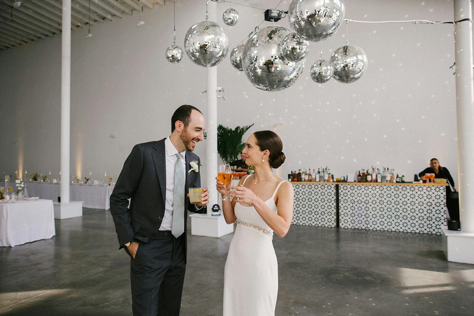 Featured photo from A Sparkling Wedding at Sound River Studios