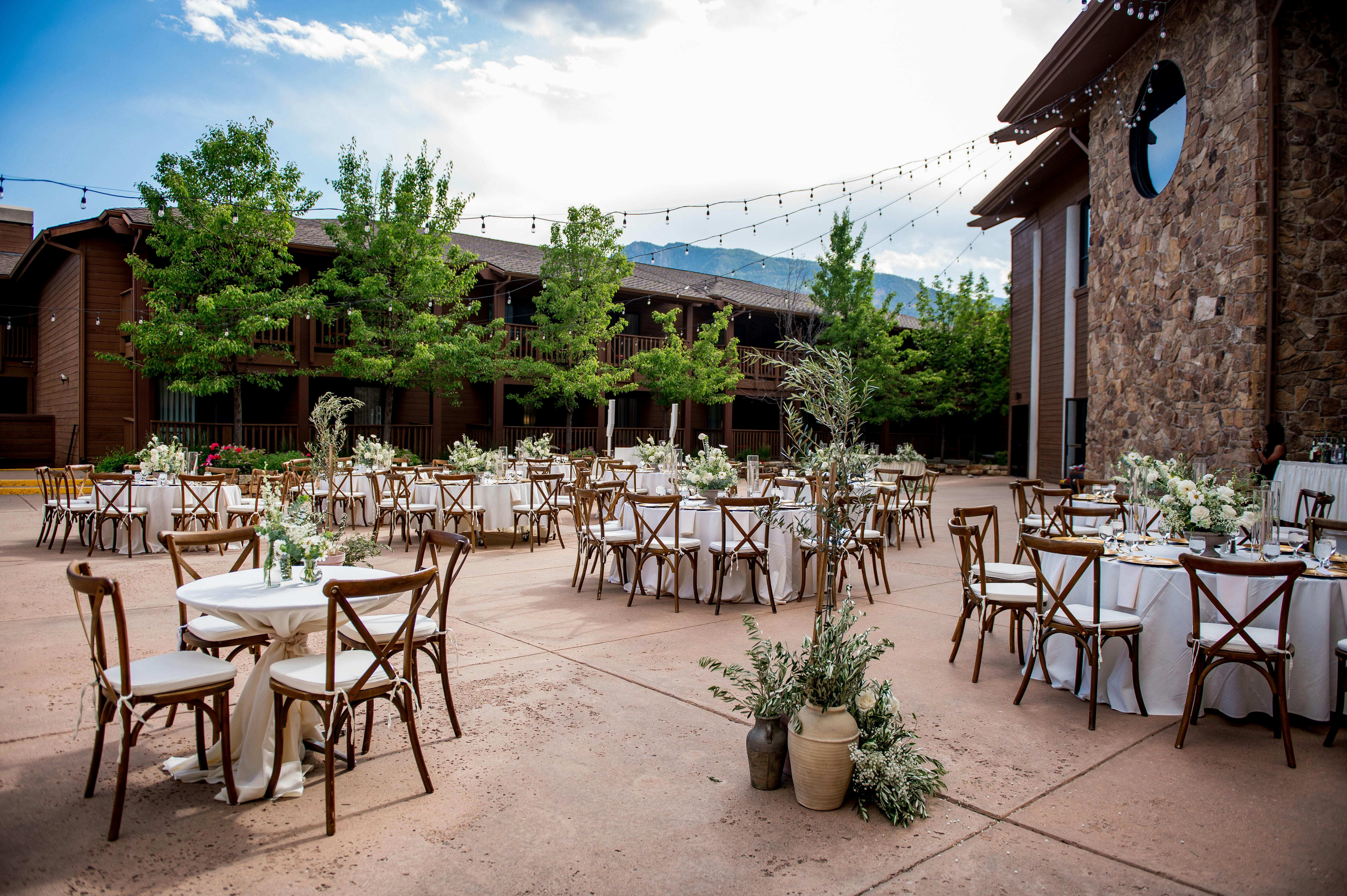 Cheyenne Courtyard, Event Space at Cheyenne Mountain Colorado Springs